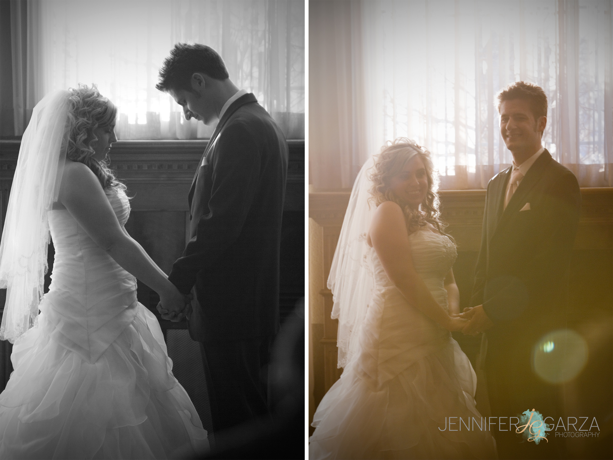 Bride and groom praying during their indoor wedding ceremony. Annie & Tom’s Stonebrook Manor Event Center Wedding by Colorado Wedding Photographer, Jennifer Garza. Colorado Wedding Photographer, Denver Wedding Photographer, Colorado Wedding Photos, Denver Wedding Photos, Colorado Bride, Denver Bride, Stonebrook Manor Wedding, Stonebrook Manor, Rocky Mountain Bride, Couture Colorado