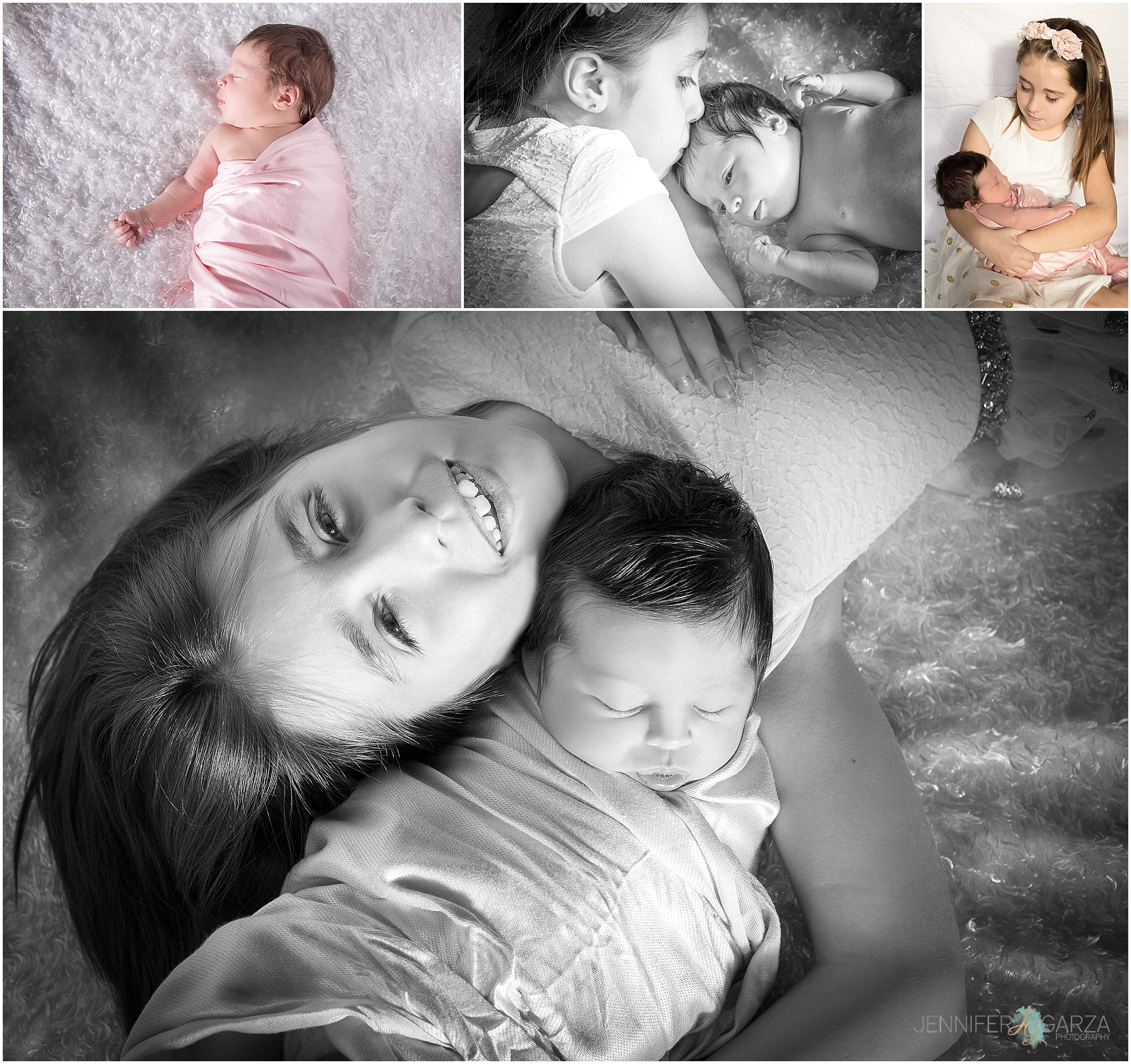 Savannah and Rhyanne - Arvada Newborn Portrait Session by Jennifer Garza Photography
