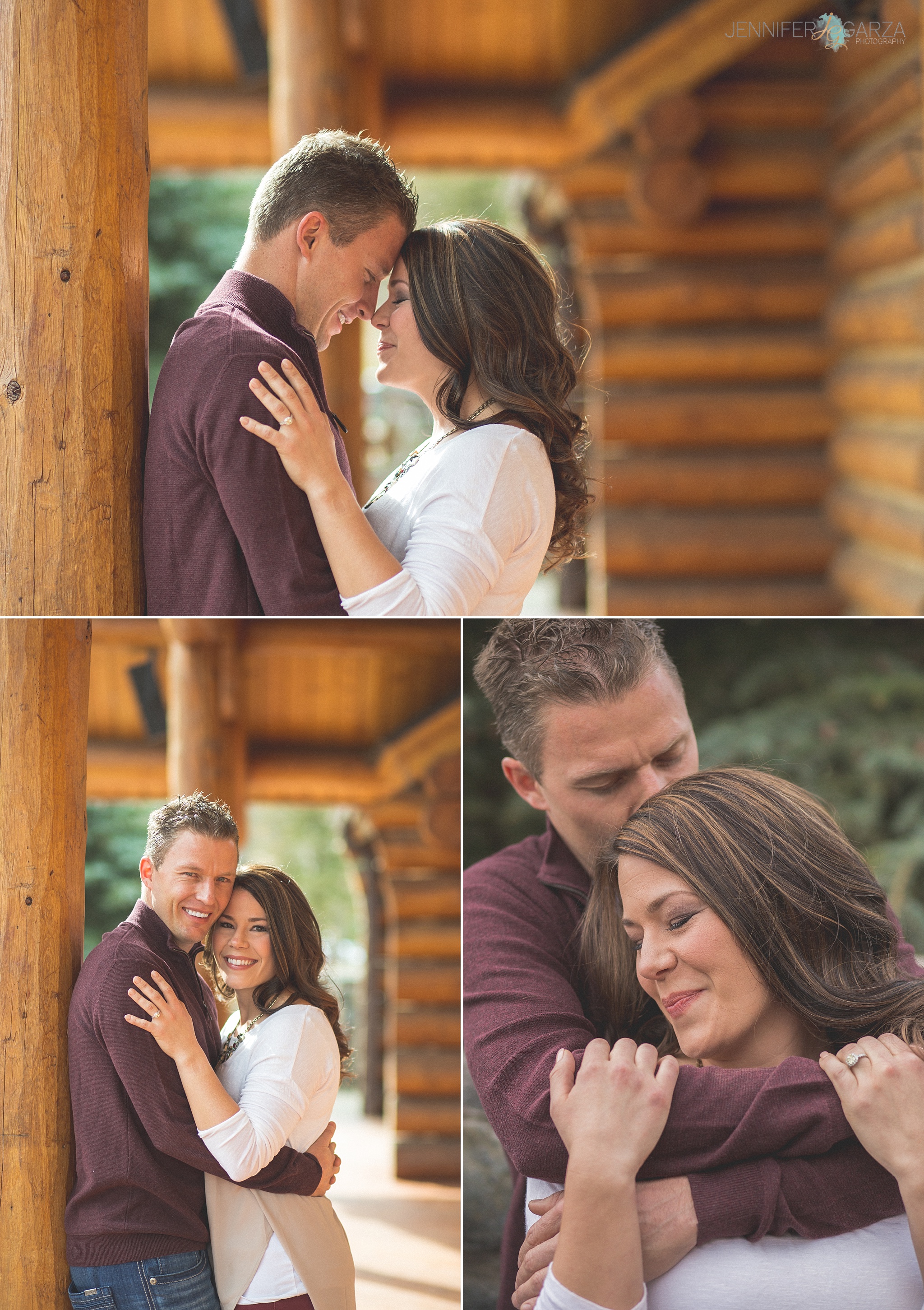 Jessica & Jeremy's Epic Engagement Shoot at Evergreen Lake House.