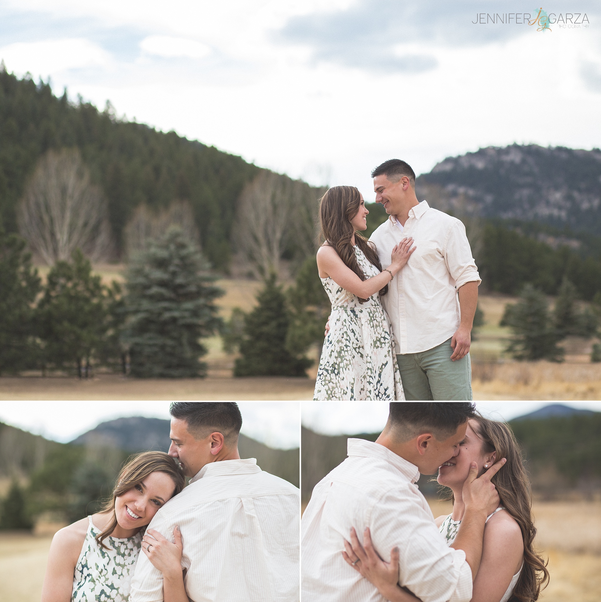 Brooke & Aaron had a great time during their Epic Engagement Shoot at Evergreen Lake House.