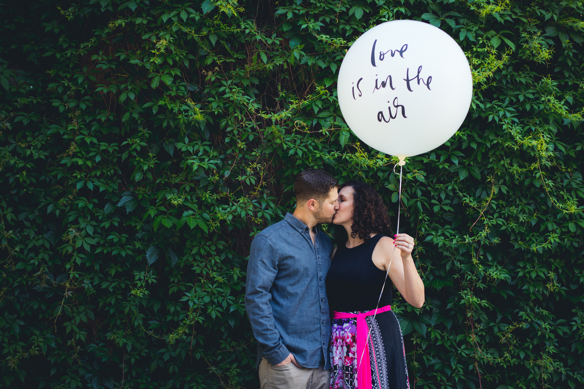 Kellie & Brian's Engagement Photography Session in Downtown Denver