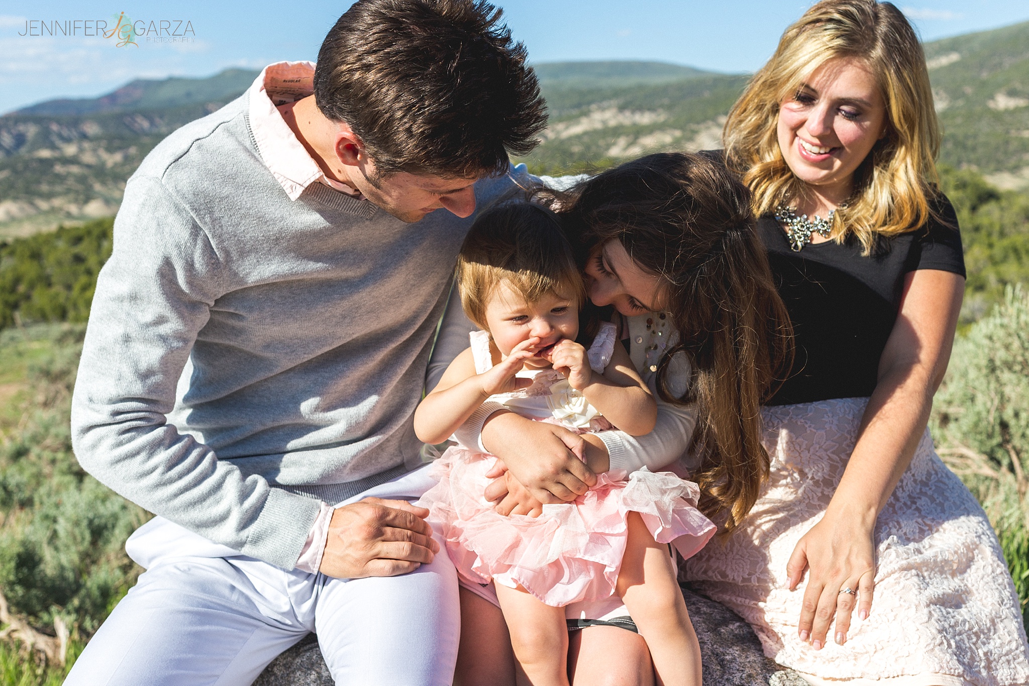 The Irwin's Family Photo Session at Sylvan Lake, Colorado.