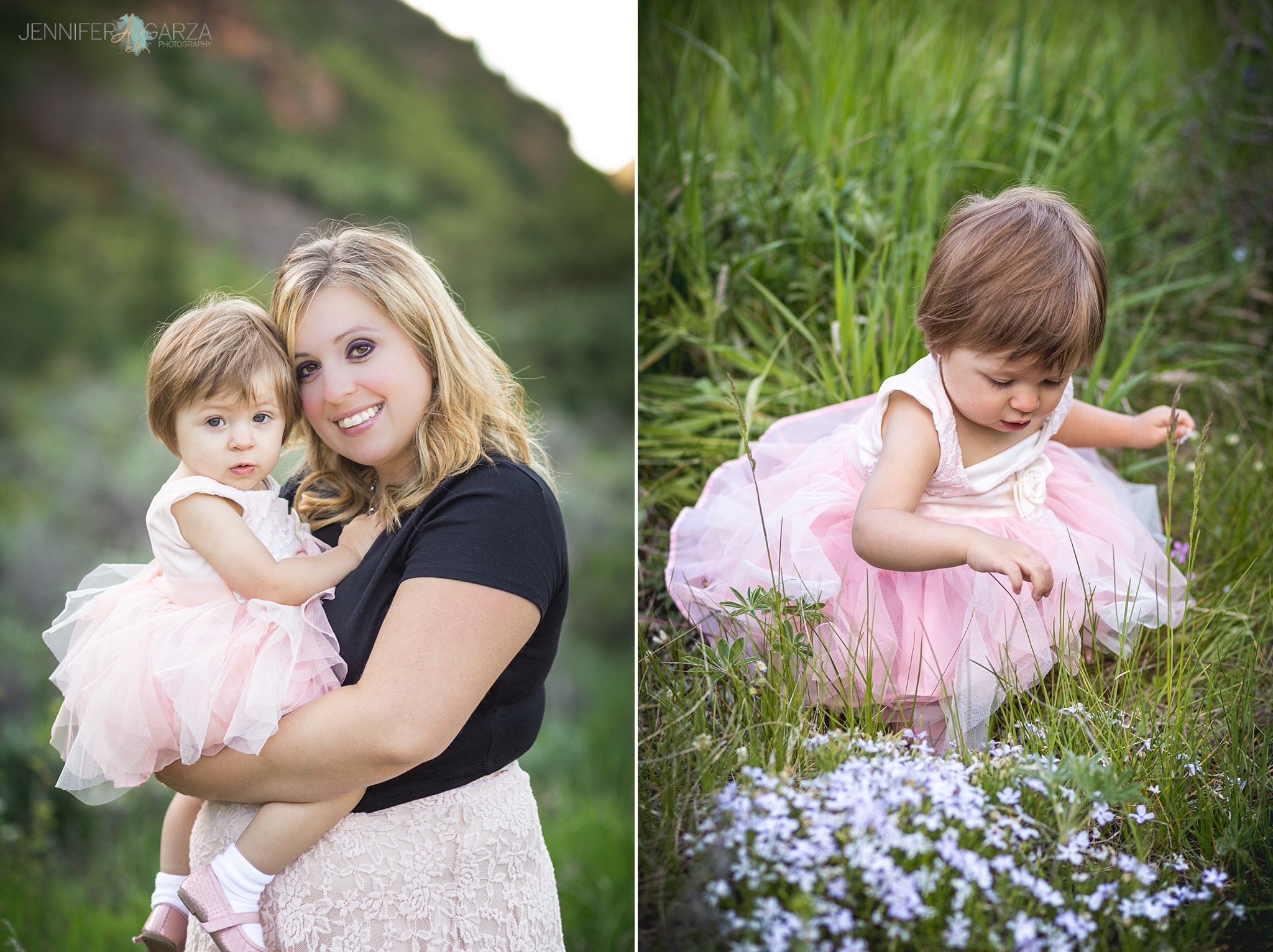 Annie & Savannah - Sylvan Lake Family Photo Session near Vail, Colorado.