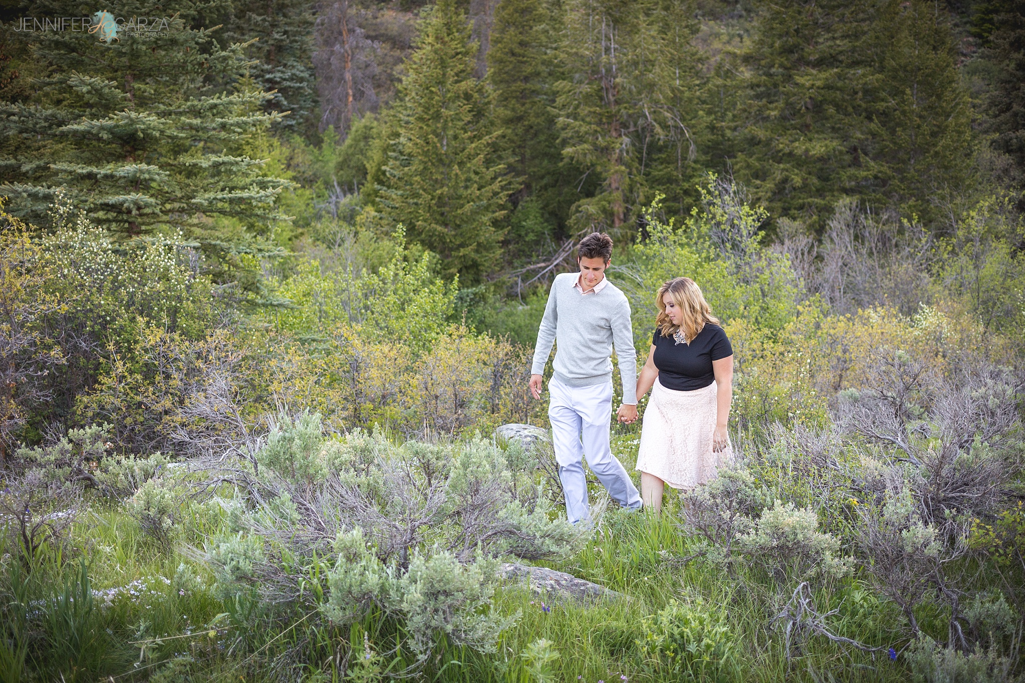 Annie & Tom - Sylvan Lake Family Photo Session near Vail, Colorado.