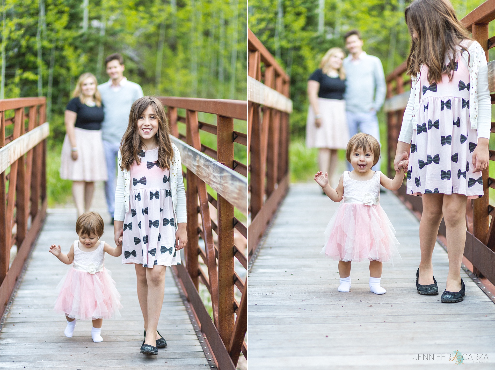 The Irwin Family's family photo session at Sylvan Lake.