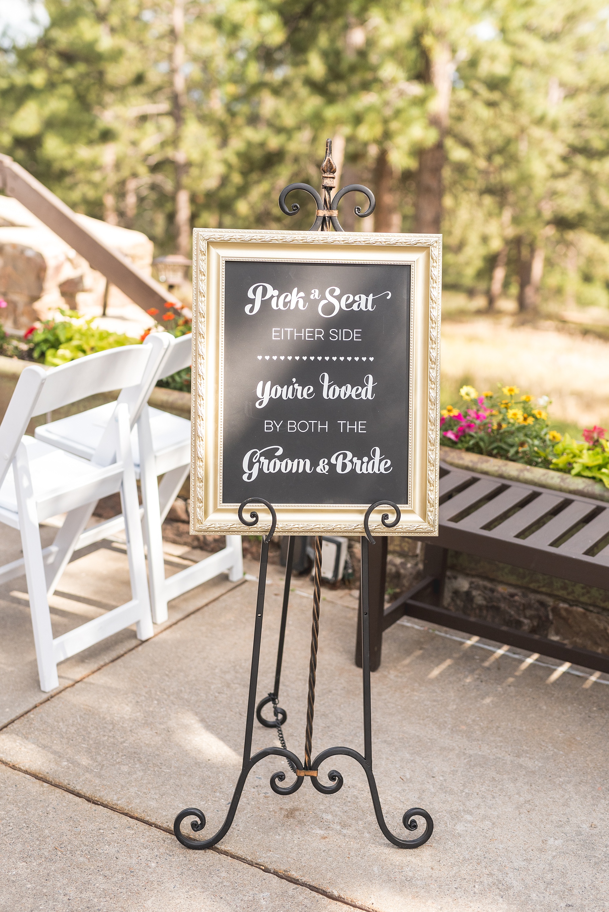 Pick A Seat Wedding Sign. Kellie & Brian’s Colorado Mountain Wedding at the historic Boettcher Mansion by Colorado Wedding Photographer, Jennifer Garza. Colorado Wedding Photographer, Colorado Wedding Photography, Colorado Mountain Wedding Photographer, Colorado Mountain Wedding, Mountain Wedding Photographer, Boettcher Mansion Wedding Photographer, Boettcher Mansion Wedding, Mountain Wedding, Lookout Mountain Wedding Photographer, Golden Wedding Photographer, Colorado Bride