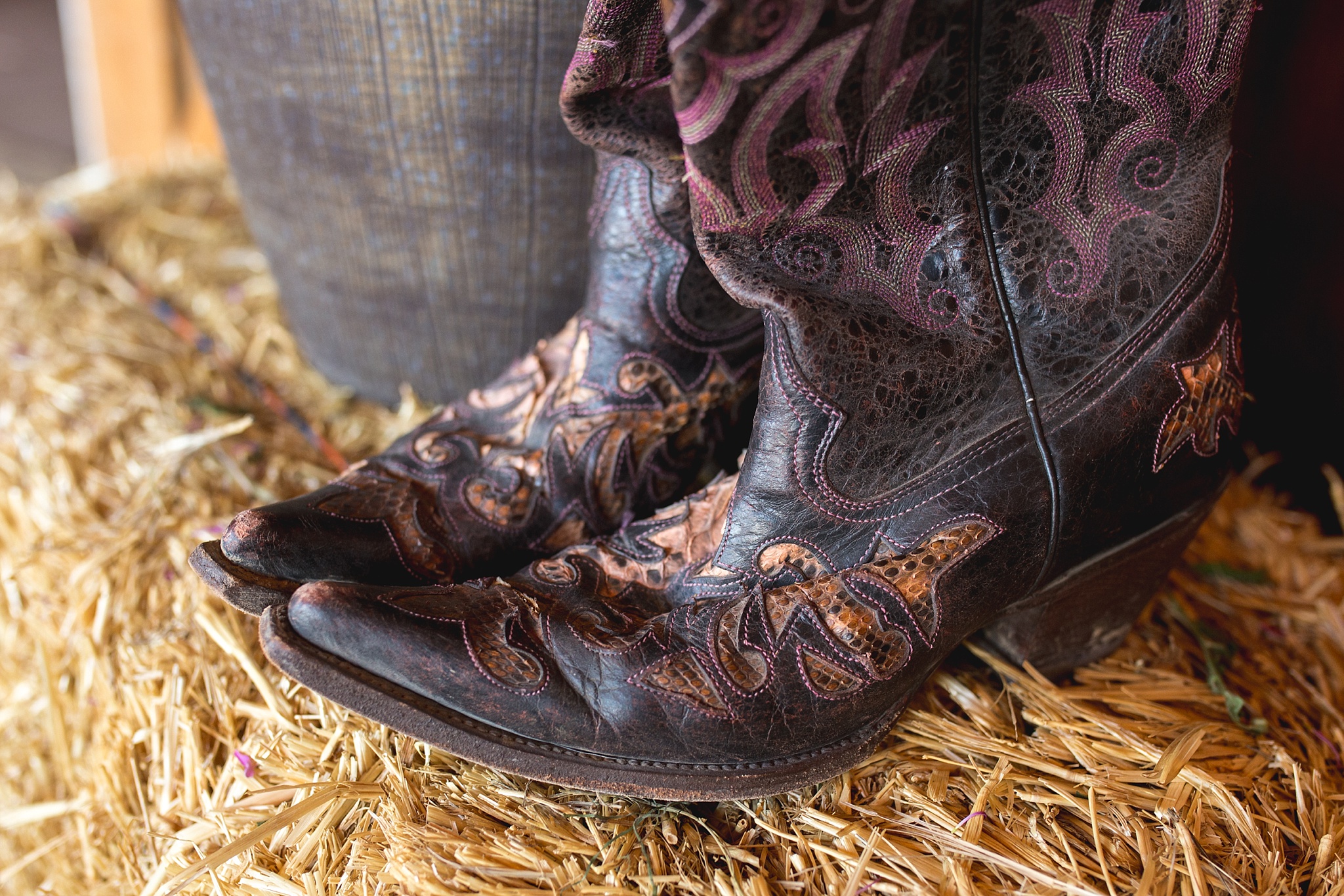 Bride’s cowboy’s boots. Katie & Jake’s Castle Rock Wedding at the Douglas County Fairgrounds by Colorado Wedding Photographer, Jennifer Garza. Colorado Wedding Photographer, Colorado Wedding Photography, Douglas County Fairgrounds Wedding Photography, Castle Rock Wedding Photography, Castle Rock Wedding Photographer, Colorado Wedding Photography, Colorado Wedding Photographer, Colorado Wedding, Rustic Wedding, Colorado Bride, Rocky Mountain Bride