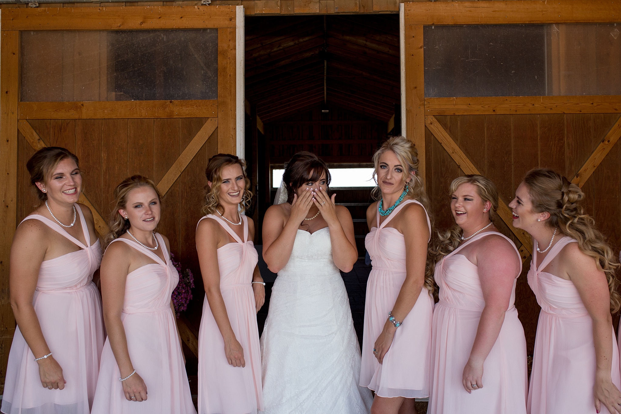 Bride & Bridesmaids Portraits. Katie & Jake’s Castle Rock Wedding at the Douglas County Fairgrounds by Colorado Wedding Photographer, Jennifer Garza. Colorado Wedding Photographer, Colorado Wedding Photography, Douglas County Fairgrounds Wedding Photography, Castle Rock Wedding Photography, Castle Rock Wedding Photographer, Colorado Wedding Photography, Colorado Wedding Photographer, Colorado Wedding, Rustic Wedding, Colorado Bride, Rocky Mountain Bride