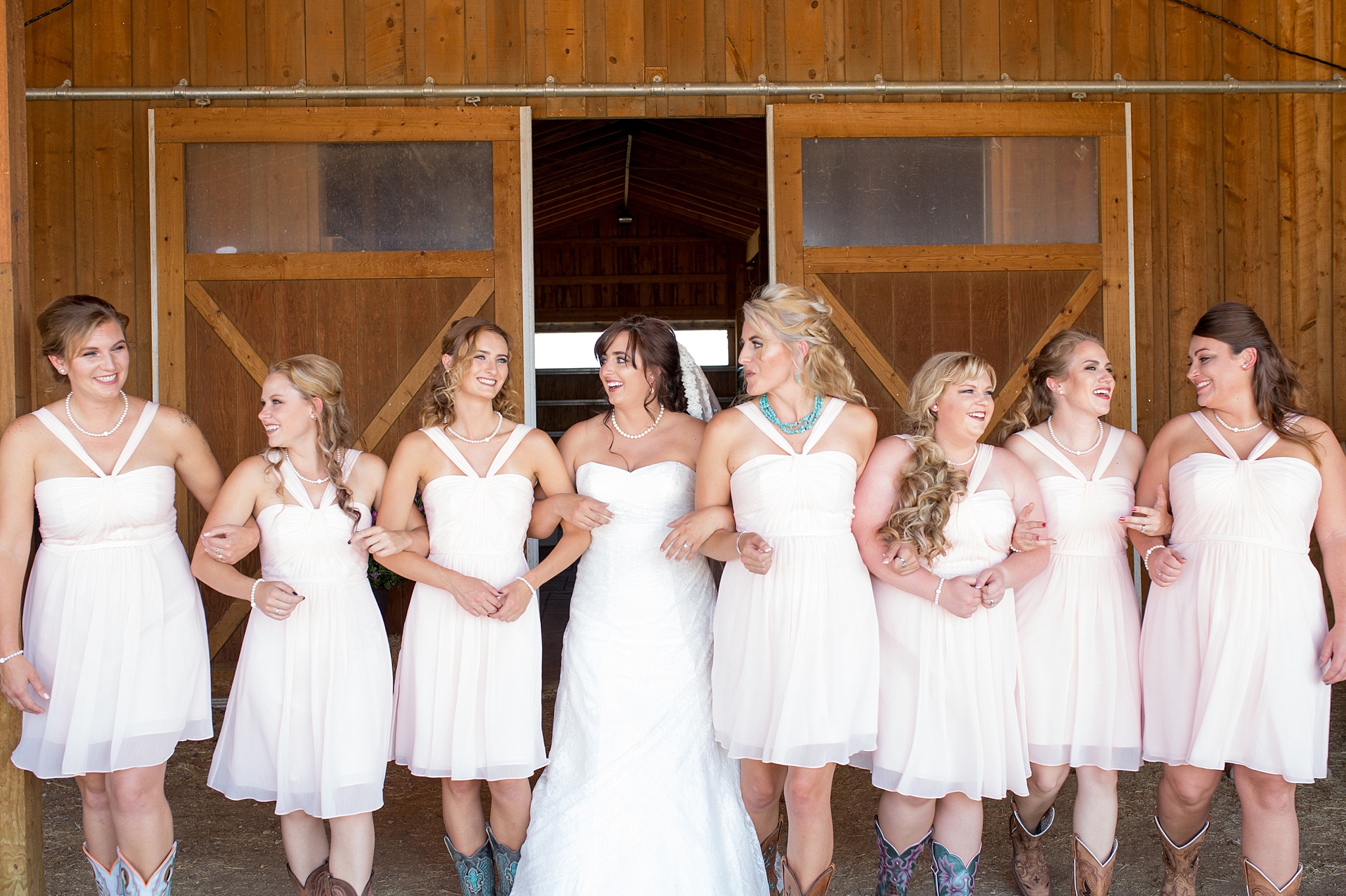 Bride & Bridesmaids Portraits. Katie & Jake’s Castle Rock Wedding at the Douglas County Fairgrounds by Colorado Wedding Photographer, Jennifer Garza. Colorado Wedding Photographer, Colorado Wedding Photography, Douglas County Fairgrounds Wedding Photography, Castle Rock Wedding Photography, Castle Rock Wedding Photographer, Colorado Wedding Photography, Colorado Wedding Photographer, Colorado Wedding, Rustic Wedding, Colorado Bride, Rocky Mountain Bride