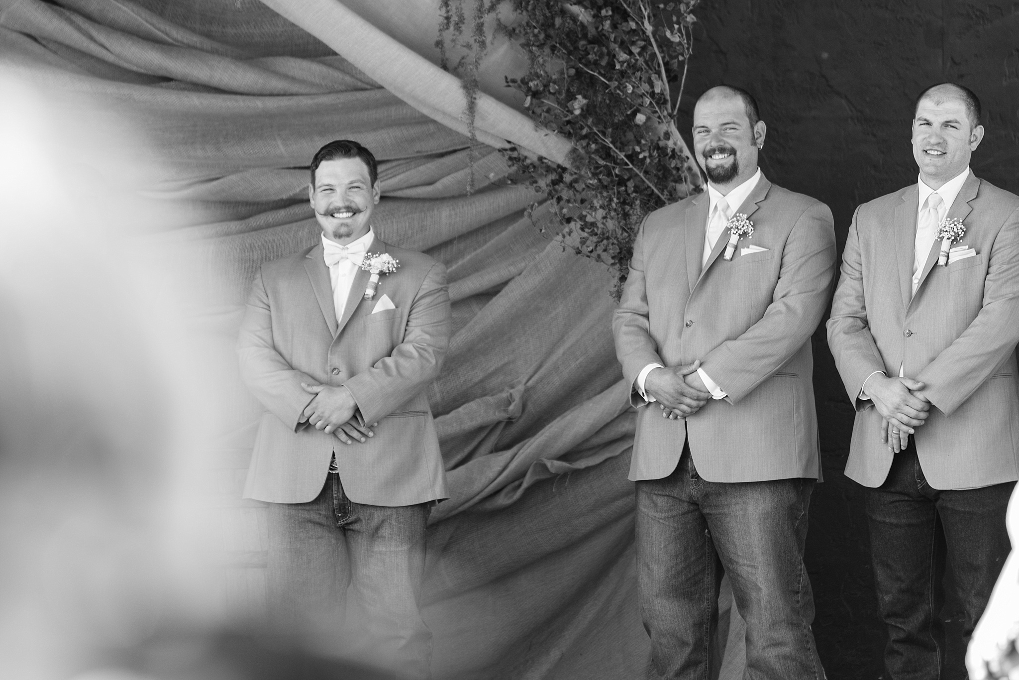 Groom seeing the Bride as she’s walking down the aisle. Katie & Jake’s Castle Rock Wedding at the Douglas County Fairgrounds by Colorado Wedding Photographer, Jennifer Garza. Colorado Wedding Photographer, Colorado Wedding Photography, Douglas County Fairgrounds Wedding Photography, Castle Rock Wedding Photography, Castle Rock Wedding Photographer, Colorado Wedding Photography, Colorado Wedding Photographer, Colorado Wedding, Rustic Wedding, Colorado Bride, Rocky Mountain Bride