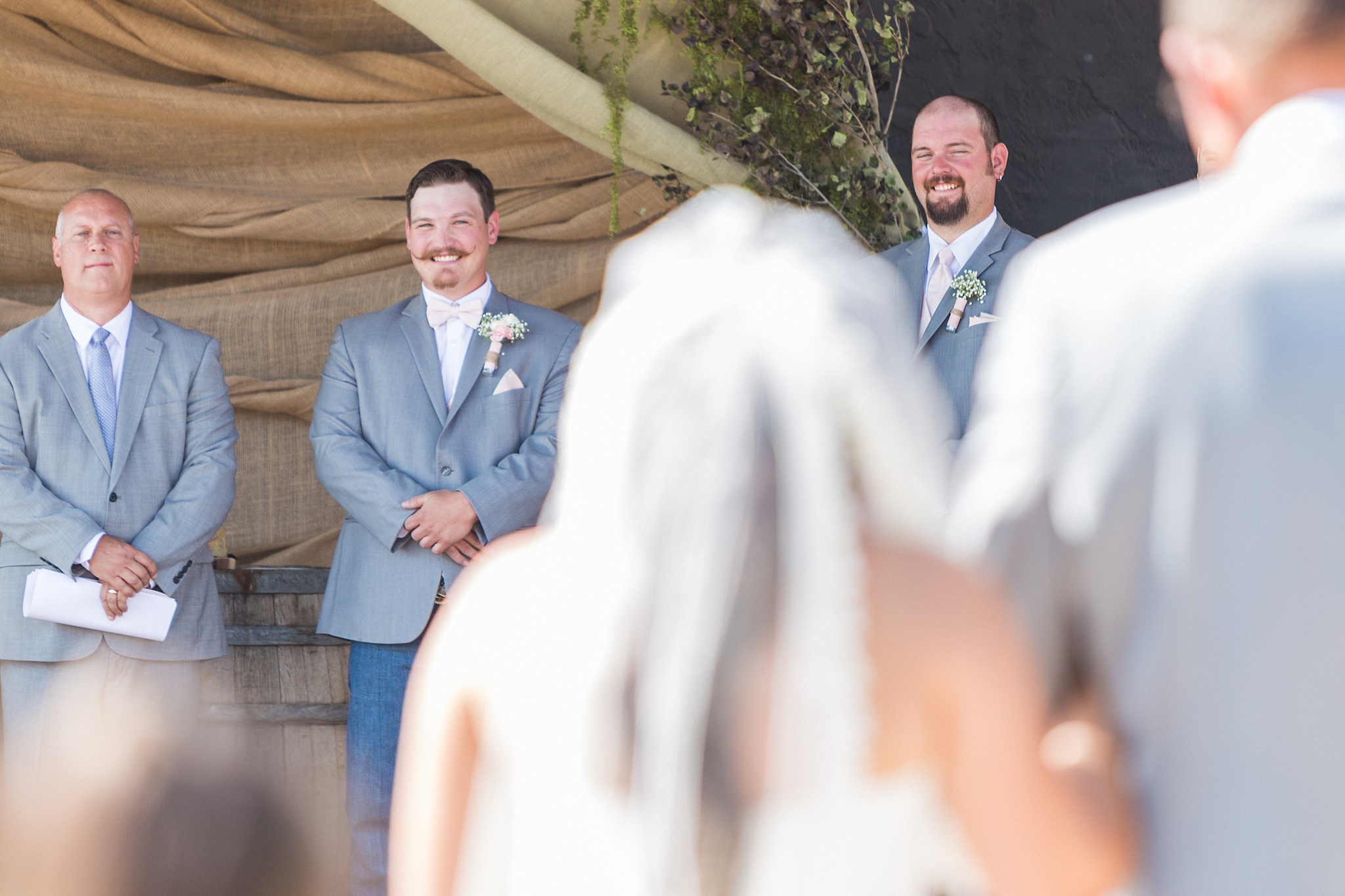 Groom seeing the Bride as she’s walking down the aisle. Katie & Jake’s Castle Rock Wedding at the Douglas County Fairgrounds by Colorado Wedding Photographer, Jennifer Garza. Colorado Wedding Photographer, Colorado Wedding Photography, Douglas County Fairgrounds Wedding Photography, Castle Rock Wedding Photography, Castle Rock Wedding Photographer, Colorado Wedding Photography, Colorado Wedding Photographer, Colorado Wedding, Rustic Wedding, Colorado Bride, Rocky Mountain Bride