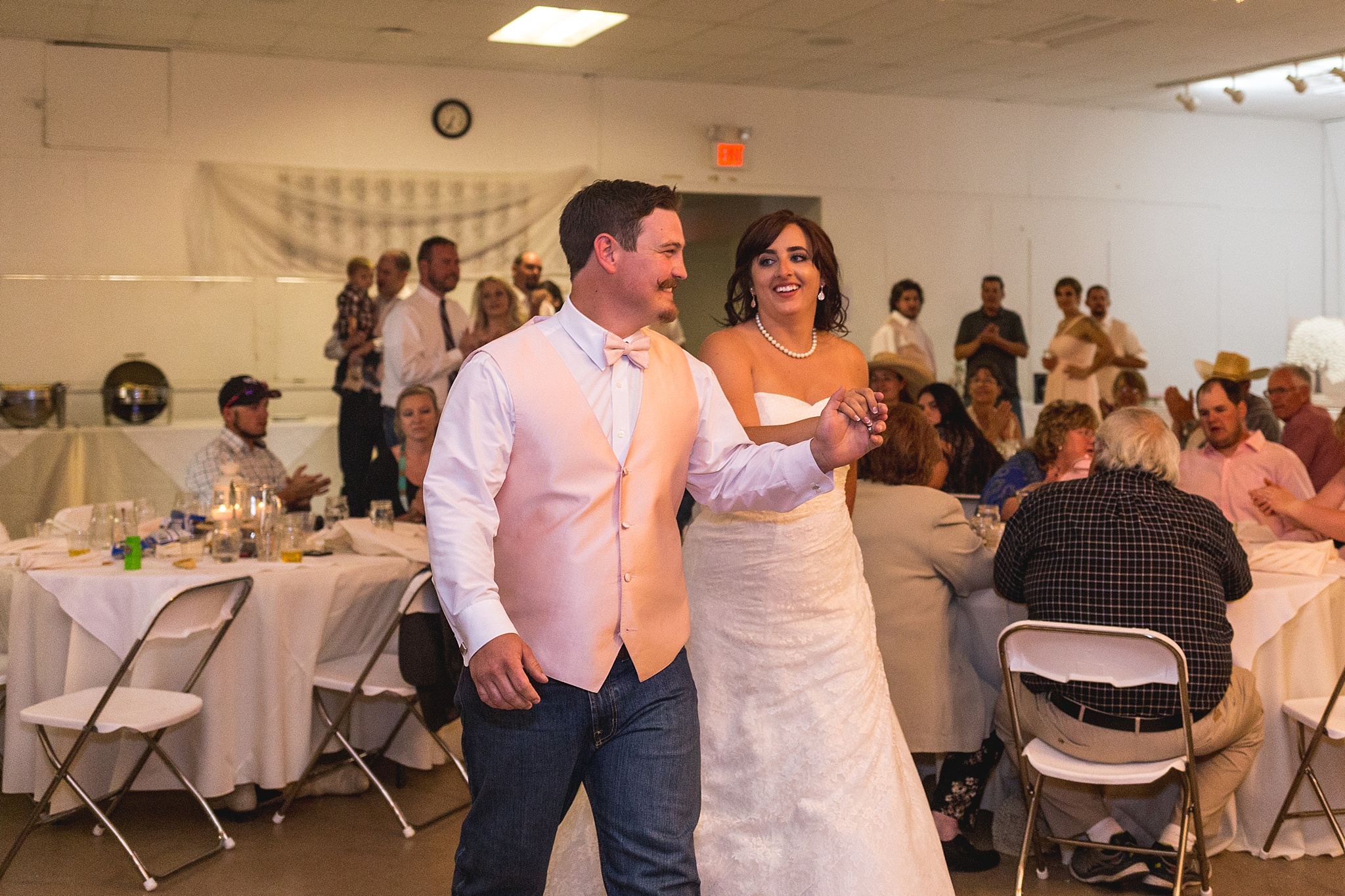 Bride & Groom First Dance during the wedding reception. Katie & Jake’s Castle Rock Wedding at the Douglas County Fairgrounds by Colorado Wedding Photographer, Jennifer Garza. Colorado Wedding Photographer, Colorado Wedding Photography, Douglas County Fairgrounds Wedding Photography, Castle Rock Wedding Photography, Castle Rock Wedding Photographer, Colorado Wedding Photography, Colorado Wedding Photographer, Colorado Wedding, Rustic Wedding, Colorado Bride, Rocky Mountain Bride