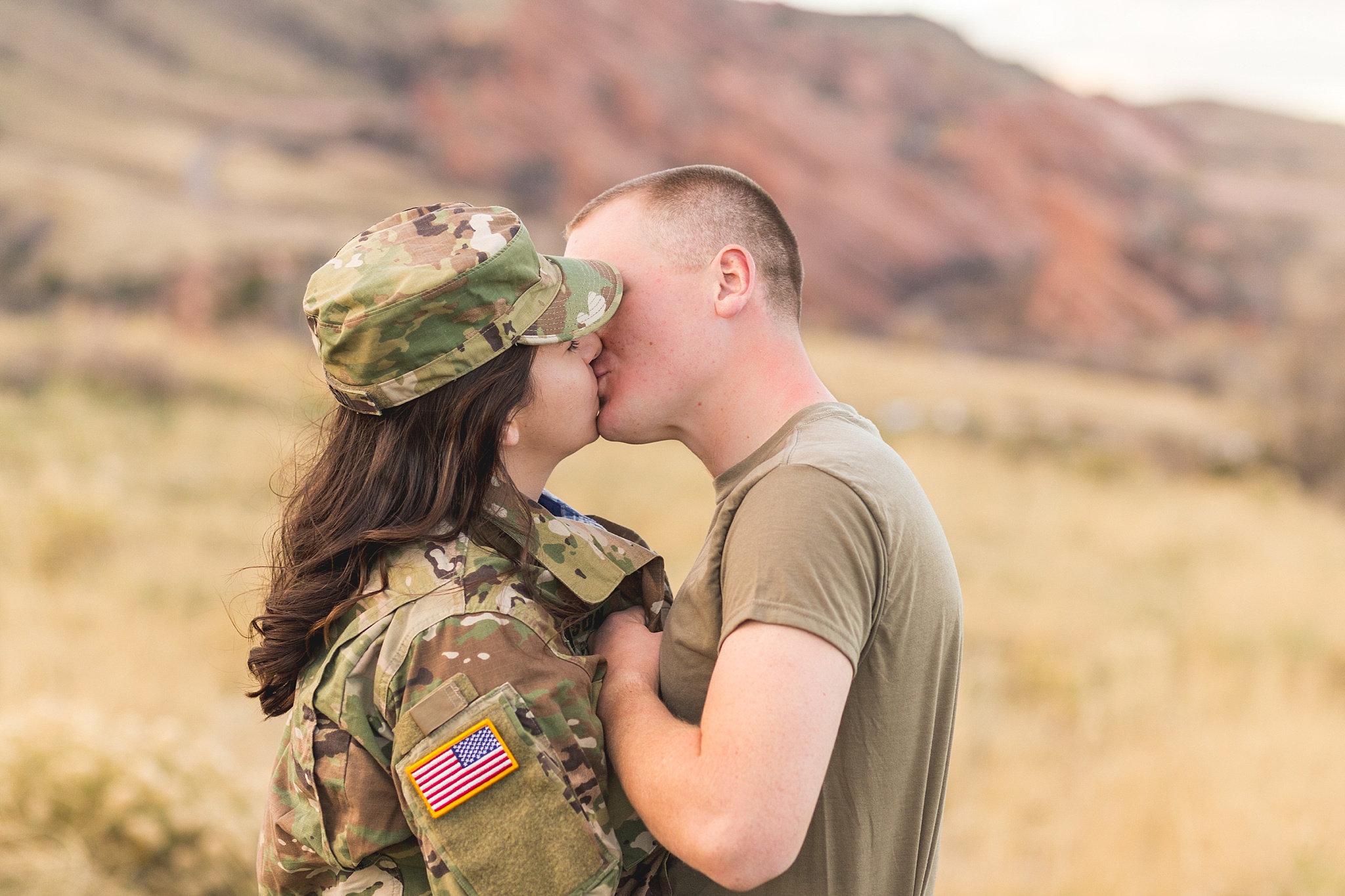 Tania & Chris' Mt. Falcon Engagement Session by Jennifer Garza Photography, Mt. Falcon Engagement Session, Mt. Falcon Engagement Photos, Morrison Engagement Photos, Red Rocks Engagement Photos, Colorado Engagement Photos, Colorado Engagement, Rocky Mountain Bride, Military Veteran, Military Engagement Photos