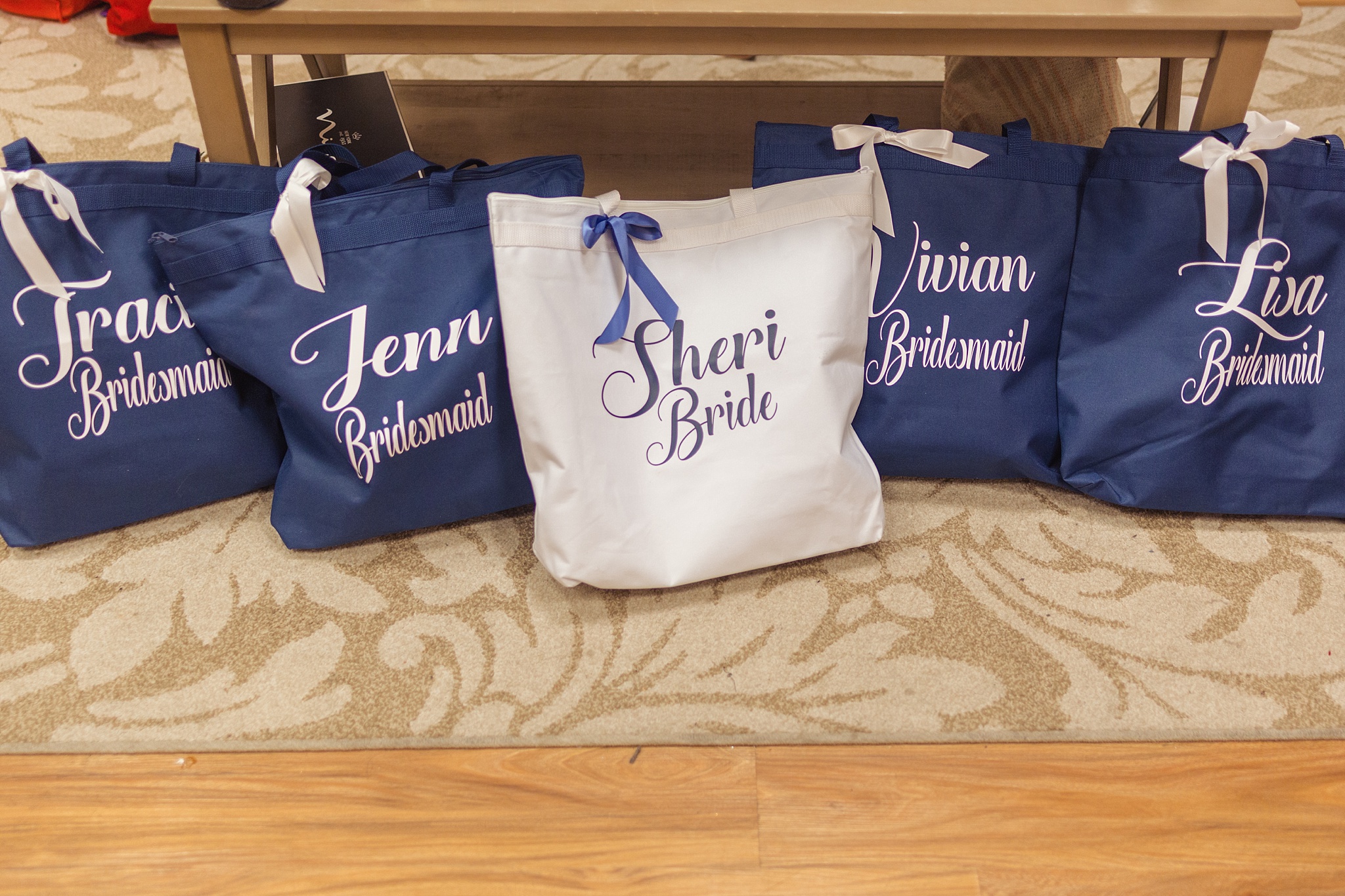 Bride & Bridesmaids canvas totes. Sheri & Damon's Colorado Springs Wedgewood Black Forest Wedding by Colorado Wedding Photographer, Jennifer Garza. Colorado Wedding Photographer, Colorado Wedding Photography, Colorado Springs Wedding Photographer, Colorado Springs Wedding Photography, Wedgewood Weddings, Wedgewood Weddings Black Forest, Wedgewood Black Forest, Colorado Wedding, Mountain Wedding, Rocky Mountain Bride, Colorado Bride