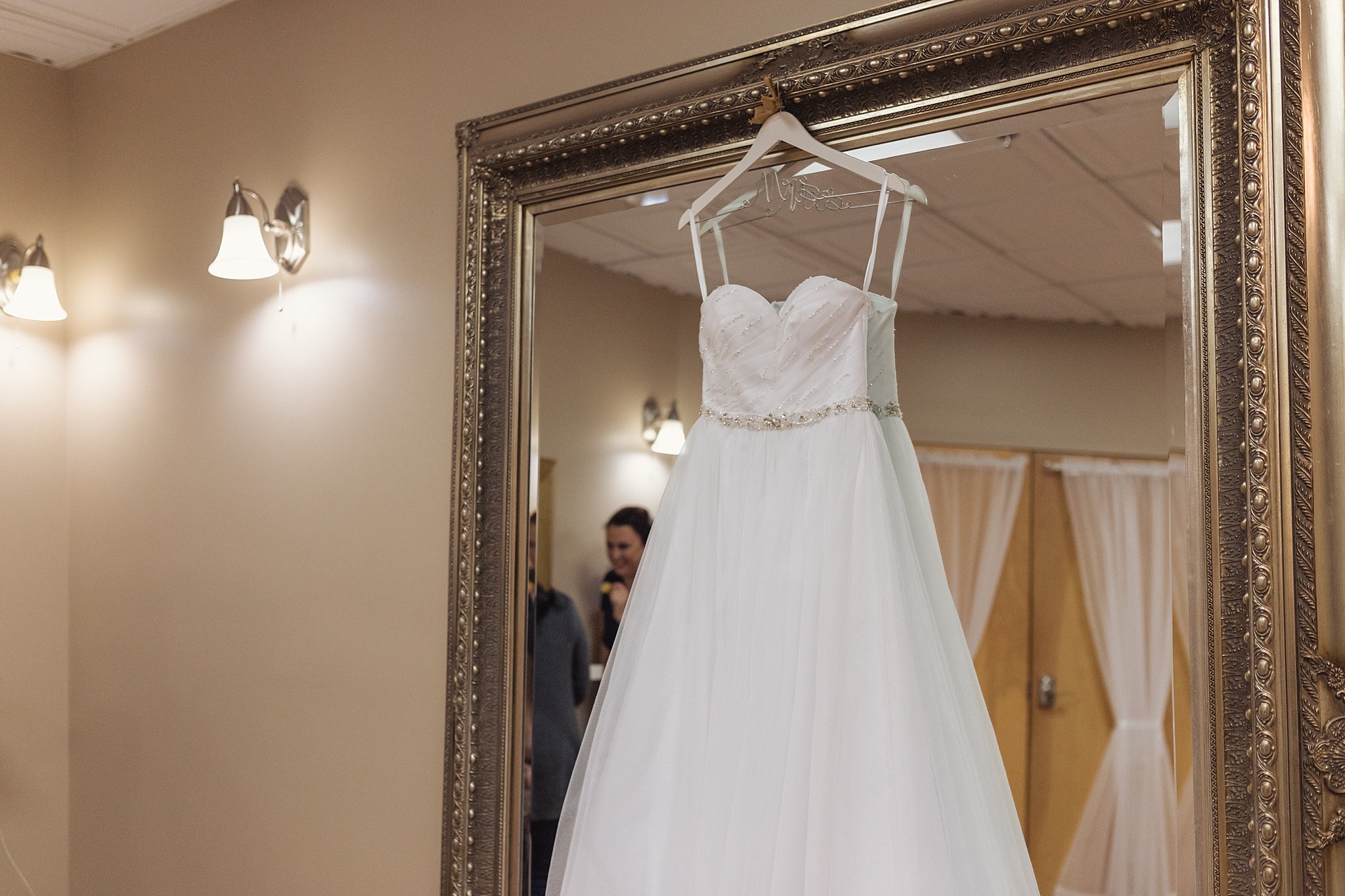 Bride’s dress hanging up. Sheri & Damon's Colorado Springs Wedgewood Black Forest Wedding by Colorado Wedding Photographer, Jennifer Garza. Colorado Wedding Photographer, Colorado Wedding Photography, Colorado Springs Wedding Photographer, Colorado Springs Wedding Photography, Wedgewood Weddings, Wedgewood Weddings Black Forest, Wedgewood Black Forest, Colorado Wedding, Mountain Wedding, Rocky Mountain Bride, Colorado Bride