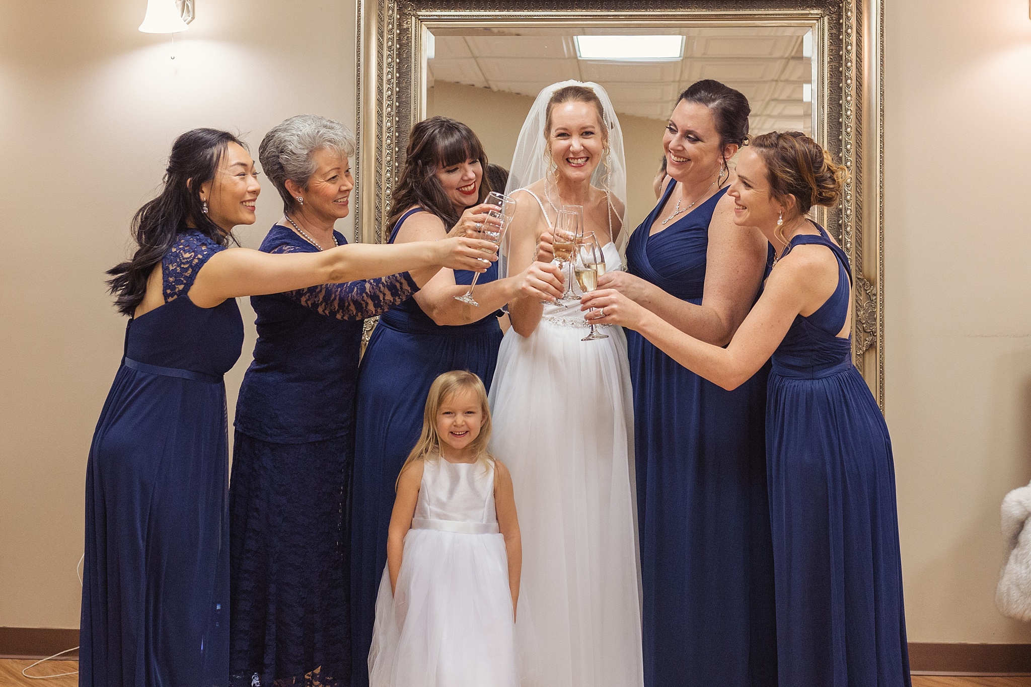 Bride & Bridesmaids toasting. Sheri & Damon's Colorado Springs Wedgewood Black Forest Wedding by Colorado Wedding Photographer, Jennifer Garza. Colorado Wedding Photographer, Colorado Wedding Photography, Colorado Springs Wedding Photographer, Colorado Springs Wedding Photography, Wedgewood Weddings, Wedgewood Weddings Black Forest, Wedgewood Black Forest, Colorado Wedding, Mountain Wedding, Rocky Mountain Bride, Colorado Bride