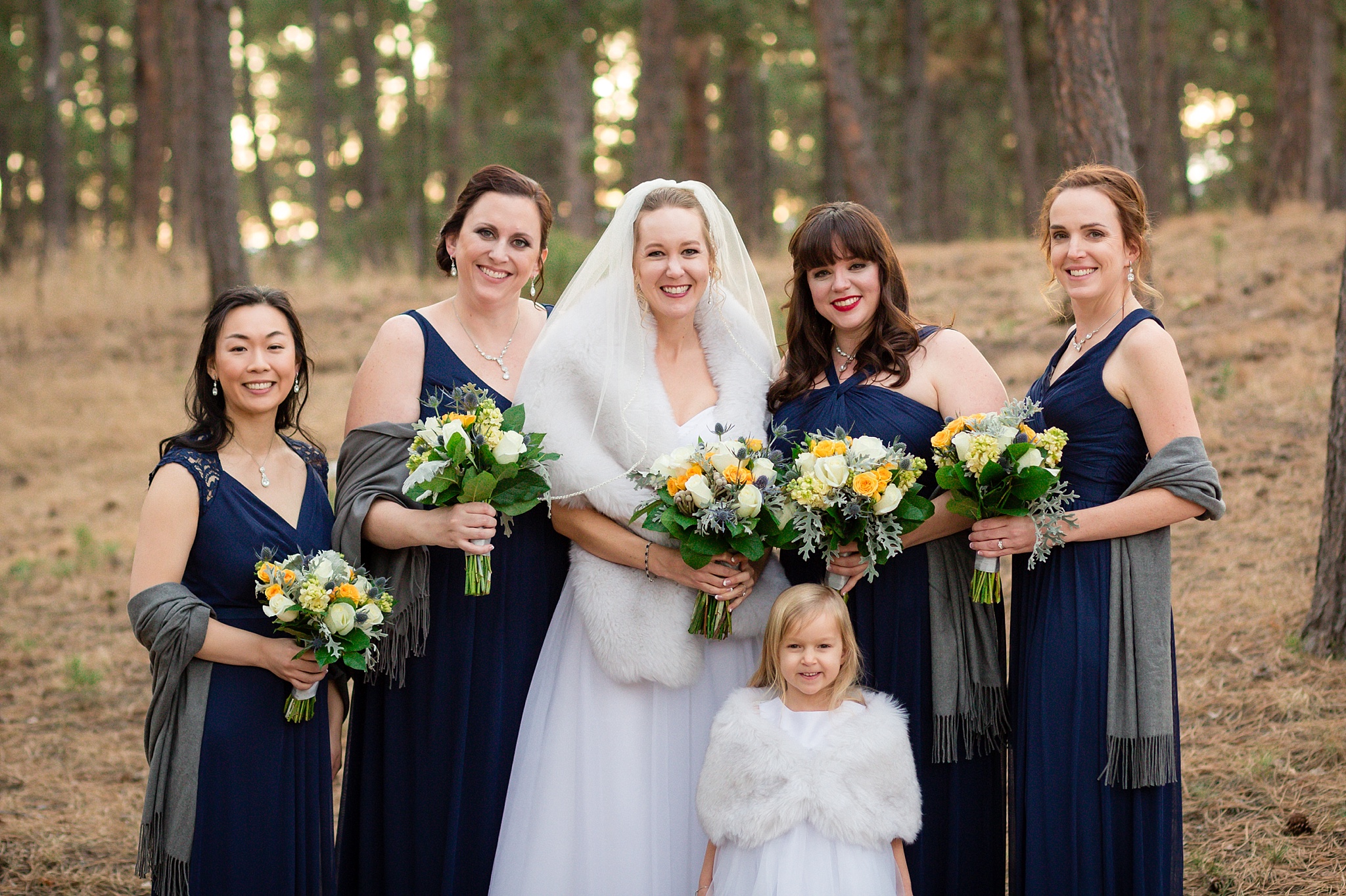 Bride & Bridesmaids Photo. Sheri & Damon's Colorado Springs Wedgewood Black Forest Wedding by Colorado Wedding Photographer, Jennifer Garza. Colorado Wedding Photographer, Colorado Wedding Photography, Colorado Springs Wedding Photographer, Colorado Springs Wedding Photography, Wedgewood Weddings, Wedgewood Weddings Black Forest, Wedgewood Black Forest, Colorado Wedding, Mountain Wedding, Rocky Mountain Bride, Colorado Bride