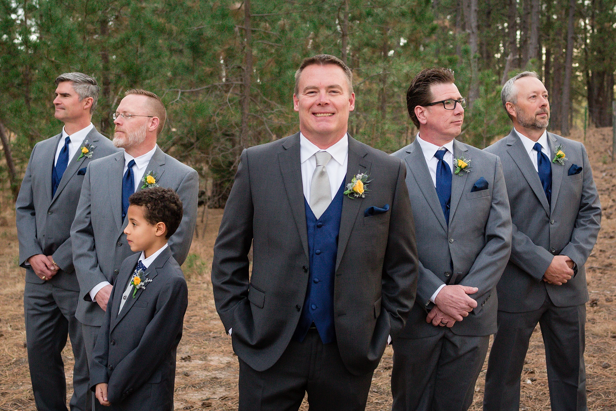 Groom & Groomsmen Photo. Sheri & Damon's Colorado Springs Wedgewood Black Forest Wedding by Colorado Wedding Photographer, Jennifer Garza. Colorado Wedding Photographer, Colorado Wedding Photography, Colorado Springs Wedding Photographer, Colorado Springs Wedding Photography, Wedgewood Weddings, Wedgewood Weddings Black Forest, Wedgewood Black Forest, Colorado Wedding, Mountain Wedding, Rocky Mountain Bride, Colorado Bride