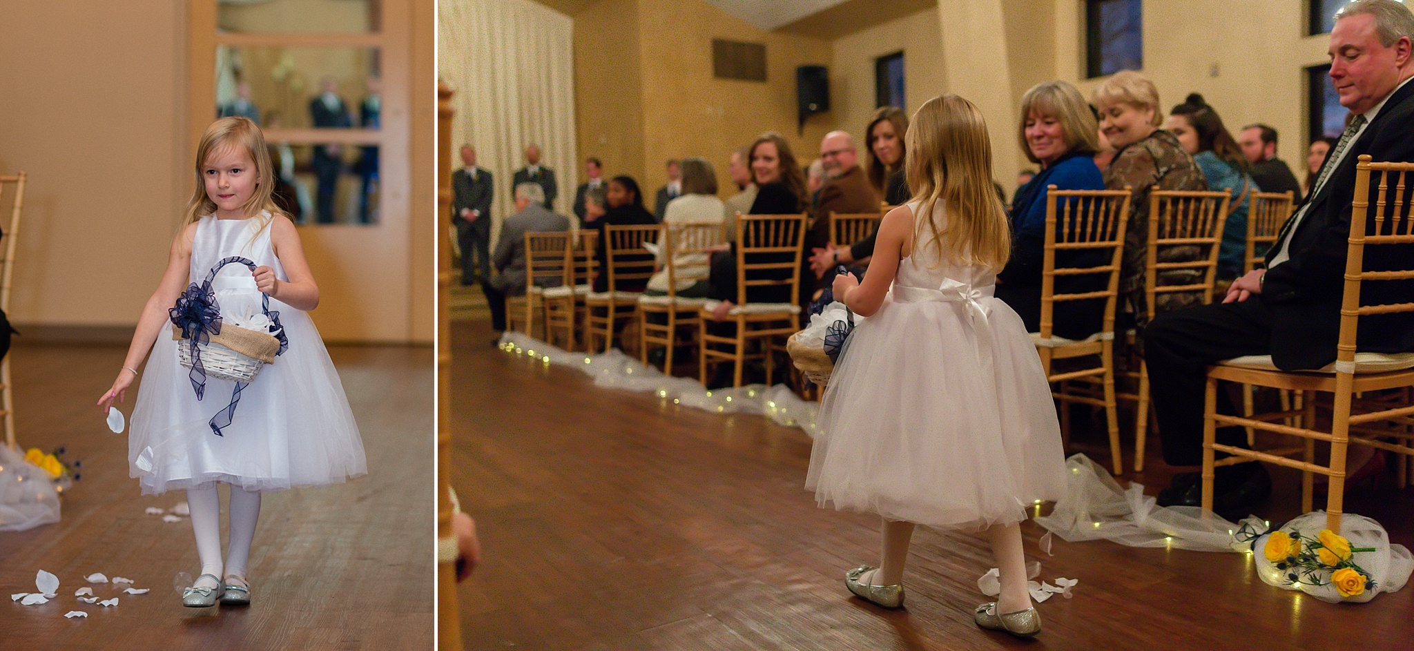 Flower girl walking down the aisle. Sheri & Damon's Colorado Springs Wedgewood Black Forest Wedding by Colorado Wedding Photographer, Jennifer Garza. Colorado Wedding Photographer, Colorado Wedding Photography, Colorado Springs Wedding Photographer, Colorado Springs Wedding Photography, Wedgewood Weddings, Wedgewood Weddings Black Forest, Wedgewood Black Forest, Colorado Wedding, Mountain Wedding, Rocky Mountain Bride, Colorado Bride