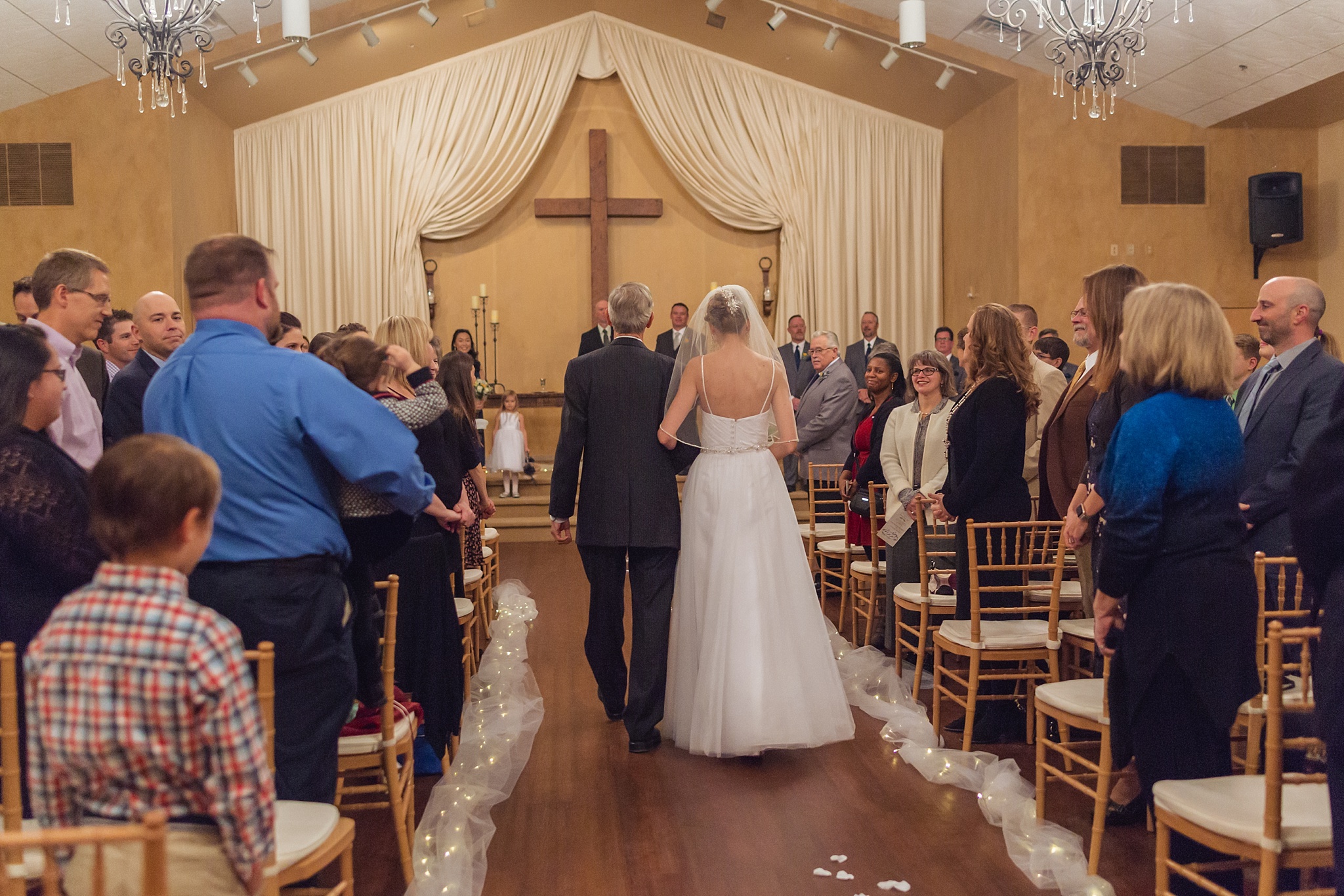 Father and Bride walking down the aisle. Sheri & Damon's Colorado Springs Wedgewood Black Forest Wedding by Colorado Wedding Photographer, Jennifer Garza. Colorado Wedding Photographer, Colorado Wedding Photography, Colorado Springs Wedding Photographer, Colorado Springs Wedding Photography, Wedgewood Weddings, Wedgewood Weddings Black Forest, Wedgewood Black Forest, Colorado Wedding, Mountain Wedding, Rocky Mountain Bride, Colorado Bride