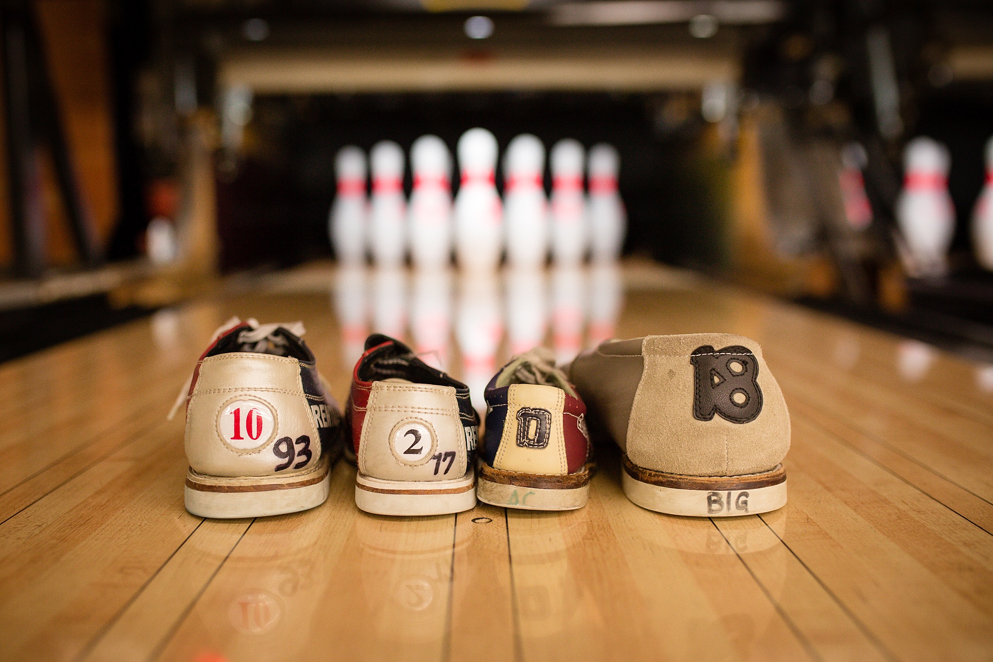Couple’s bowling shoes which shows their wedding date. Briana & Kevin’s Devil’s Backbone and Sweetheart Lanes Engagement Session by Colorado Engagement Photographer, Jennifer Garza. Devil's Backbone Engagement, Devil's Backbone Engagement Session, Loveland Engagement Session, Colorado Engagement Photography, Colorado Engagement Photos, Sweetheart Lanes Bowling Alley, Bowling Alley Engagement, Bowling Engagement Session, Bowling Engagement Photography, Wedding Inspo, Colorado Wedding, Colorado Bride, Brides of Colorado, Bride to Be, Couples Goals