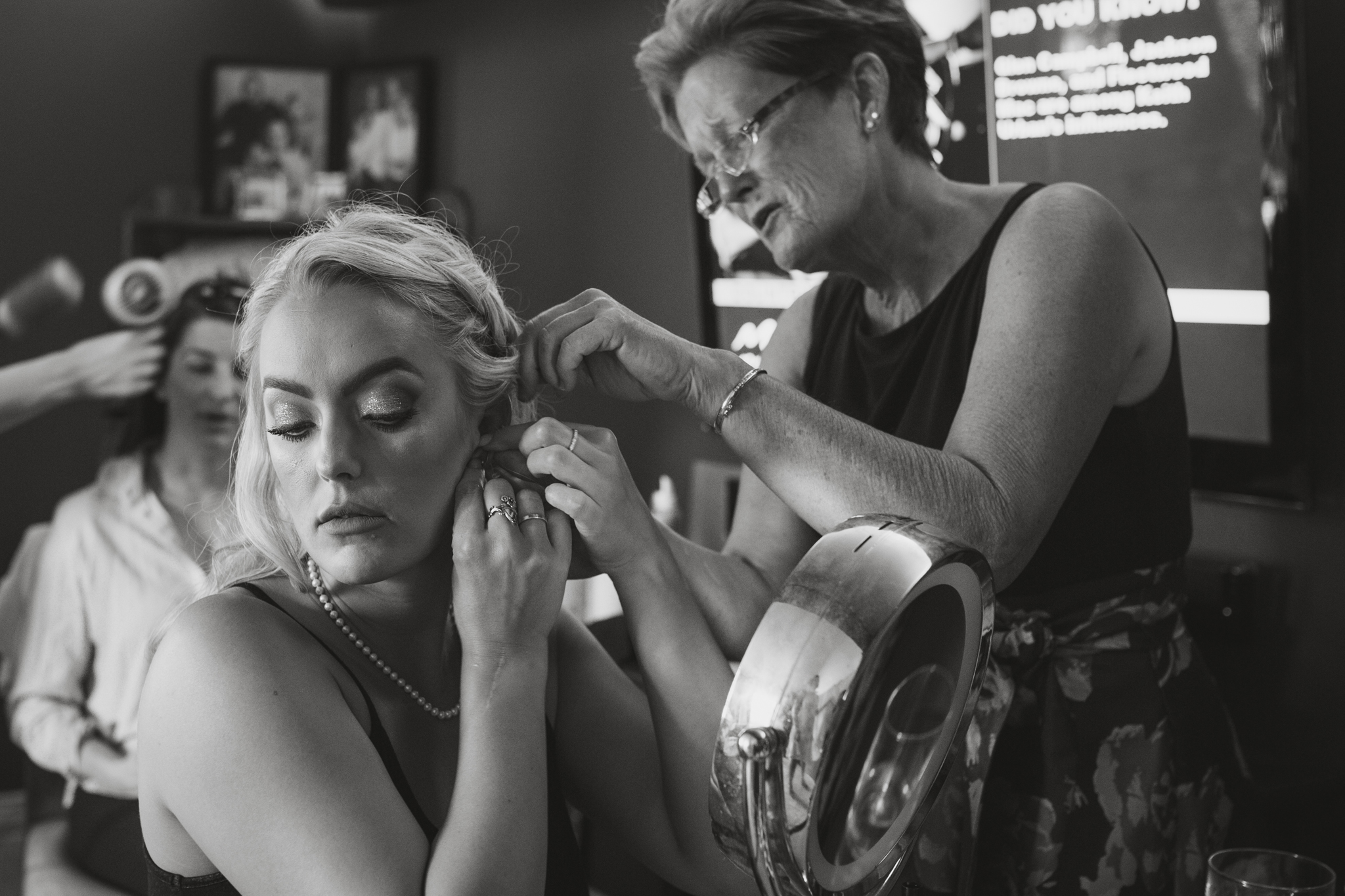 Bride getting ready before the wedding ceremony. Kyley & Brian's Boulder Backyard Wedding and The Mediterranean Restaurant Reception by Colorado Wedding Photographer, Jennifer Garza. Colorado Wedding Photographer, Colorado Wedding Photography, Colorado Top Wedding Photographer, Boulder Wedding Photographer, Boulder Wedding, Backyard Wedding Photographer, Backyard Wedding, The Mediterranean Restaurant, The Med, The Med Reception, Intimate Wedding, Small Intimate Wedding, Rocky Mountain Wedding, Rocky Mountain Bride, Colorado Bride, Here Comes the Bride, Couples Goals, Brides of Colorado