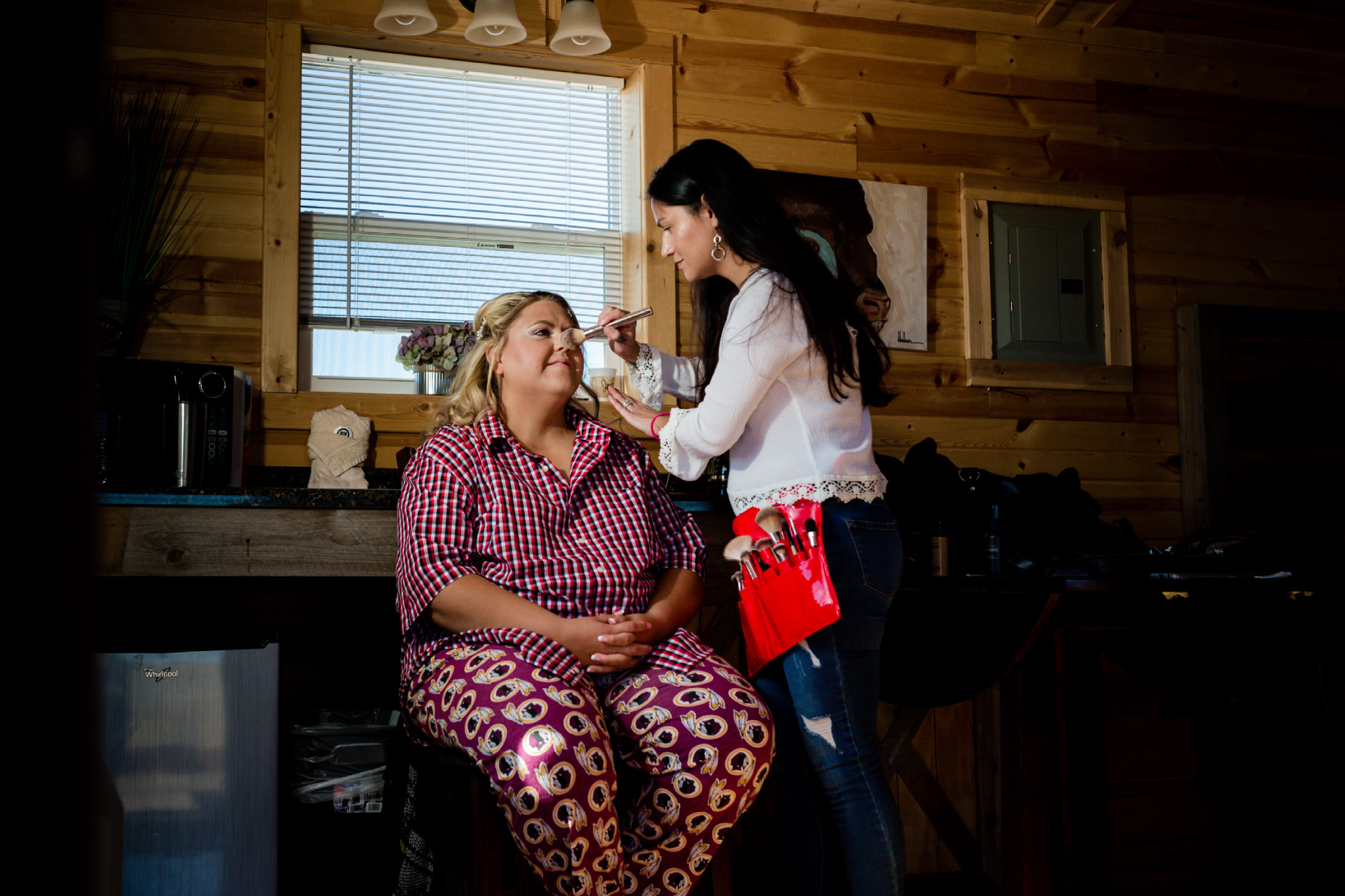 Make-up artist putting touching up the Bride's make-up. Briana and Kevin's Terry Bison Ranch Wedding by Wyoming Wedding Photographer Jennifer Garza, Wyoming Wedding, Wyoming Wedding Photographer, Wyoming Engagement Photographer, Wyoming Bride, Couples Goals, Wyoming Wedding, Wedding Photographer, Wyoming Photographer, Wyoming Wedding Photography, Wedding Inspiration, Destination Wedding Photographer, Fall Wedding, Ranch Wedding, Rustic Wedding Inspiration, Wedding Dress Inspo