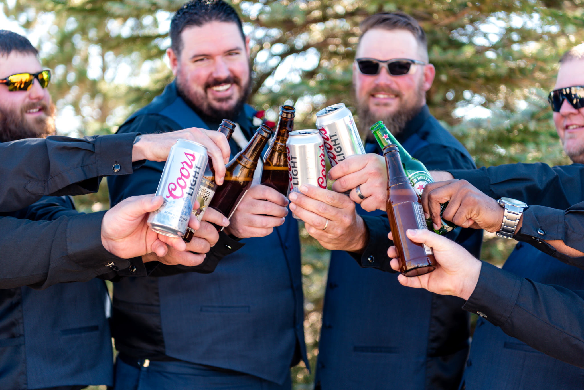The groomsmen toasting the groom at his wedding. Briana and Kevin's Terry Bison Ranch Wedding by Wyoming Wedding Photographer Jennifer Garza, Wyoming Wedding, Wyoming Wedding Photographer, Wyoming Engagement Photographer, Wyoming Bride, Couples Goals, Wyoming Wedding, Wedding Photographer, Wyoming Photographer, Wyoming Wedding Photography, Wedding Inspiration, Destination Wedding Photographer, Fall Wedding, Ranch Wedding, Rustic Wedding Inspiration, Wedding Dress Inspo