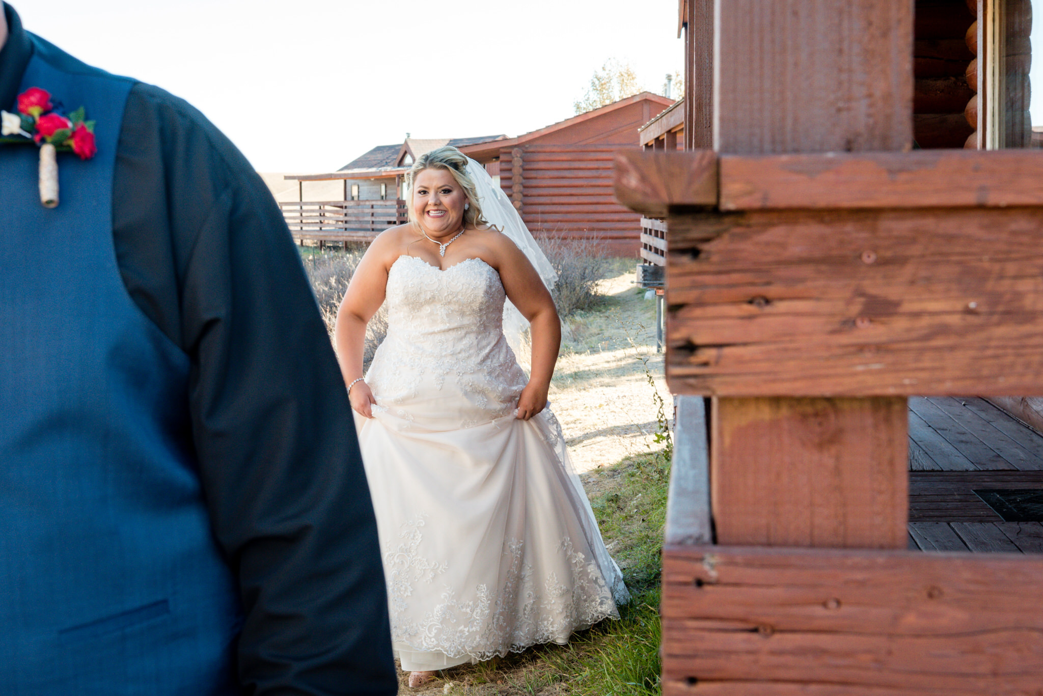 Bride walking up behind the groom for their first look. Briana and Kevin's Terry Bison Ranch Wedding by Wyoming Wedding Photographer Jennifer Garza, Wyoming Wedding, Wyoming Wedding Photographer, Wyoming Engagement Photographer, Wyoming Bride, Couples Goals, Wyoming Wedding, Wedding Photographer, Wyoming Photographer, Wyoming Wedding Photography, Wedding Inspiration, Destination Wedding Photographer, Fall Wedding, Ranch Wedding, Rustic Wedding Inspiration, Wedding Dress Inspo