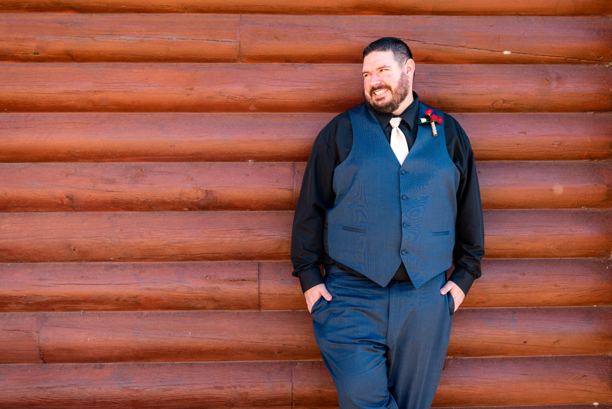 A groom portrait of a groom standing against a wall. Briana and Kevin's Terry Bison Ranch Wedding by Wyoming Wedding Photographer Jennifer Garza, Wyoming Wedding, Wyoming Wedding Photographer, Wyoming Engagement Photographer, Wyoming Bride, Couples Goals, Wyoming Wedding, Wedding Photographer, Wyoming Photographer, Wyoming Wedding Photography, Wedding Inspiration, Destination Wedding Photographer, Fall Wedding, Ranch Wedding, Rustic Wedding Inspiration, Wedding Dress Inspo