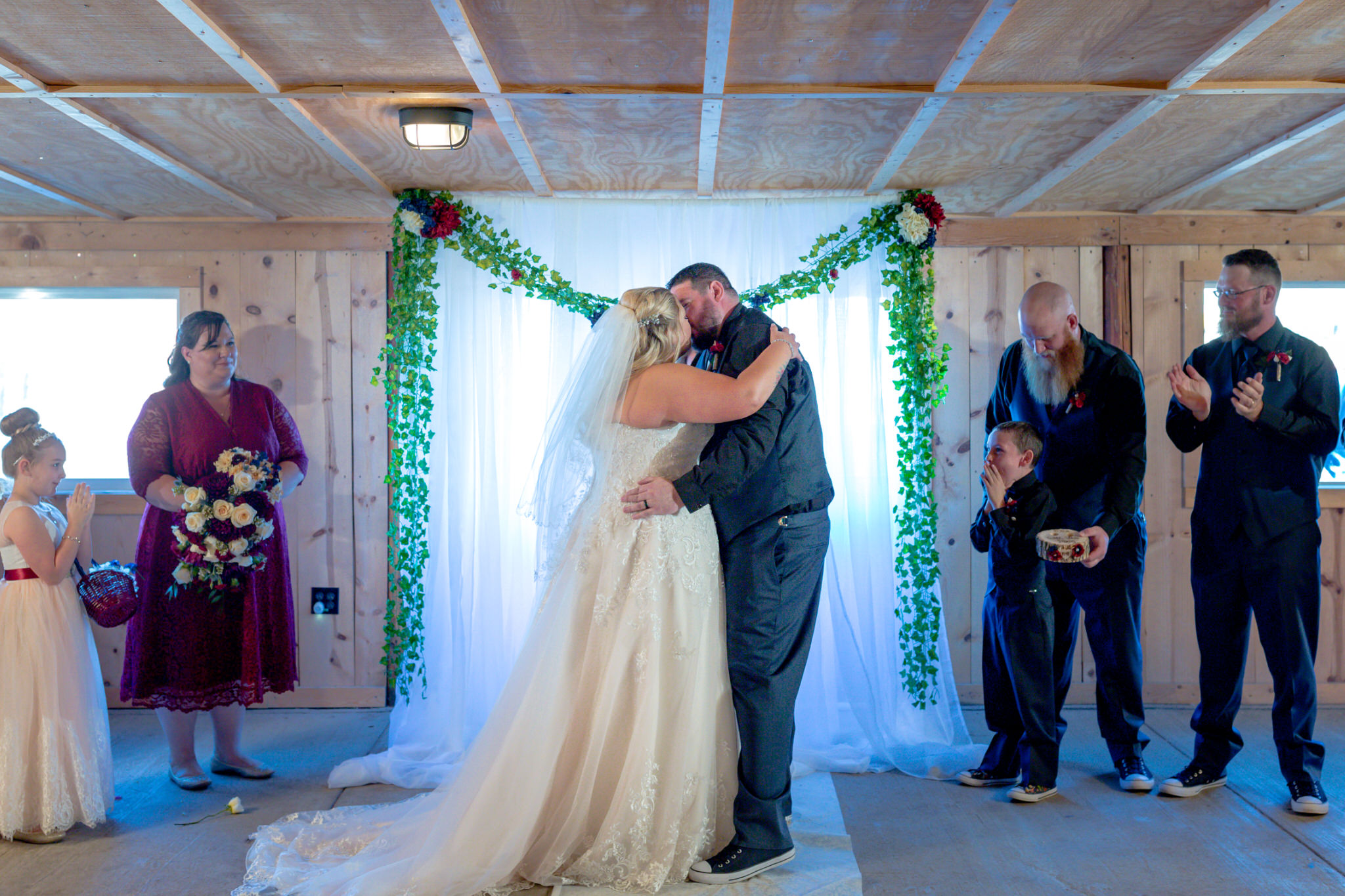 Bride and Groom's first kiss and their son's reaction while watching them. Briana and Kevin's Terry Bison Ranch Wedding by Wyoming Wedding Photographer Jennifer Garza, Wyoming Wedding, Wyoming Wedding Photographer, Wyoming Engagement Photographer, Wyoming Bride, Couples Goals, Wyoming Wedding, Wedding Photographer, Wyoming Photographer, Wyoming Wedding Photography, Wedding Inspiration, Destination Wedding Photographer, Fall Wedding, Ranch Wedding, Rustic Wedding Inspiration, Wedding Dress Inspo