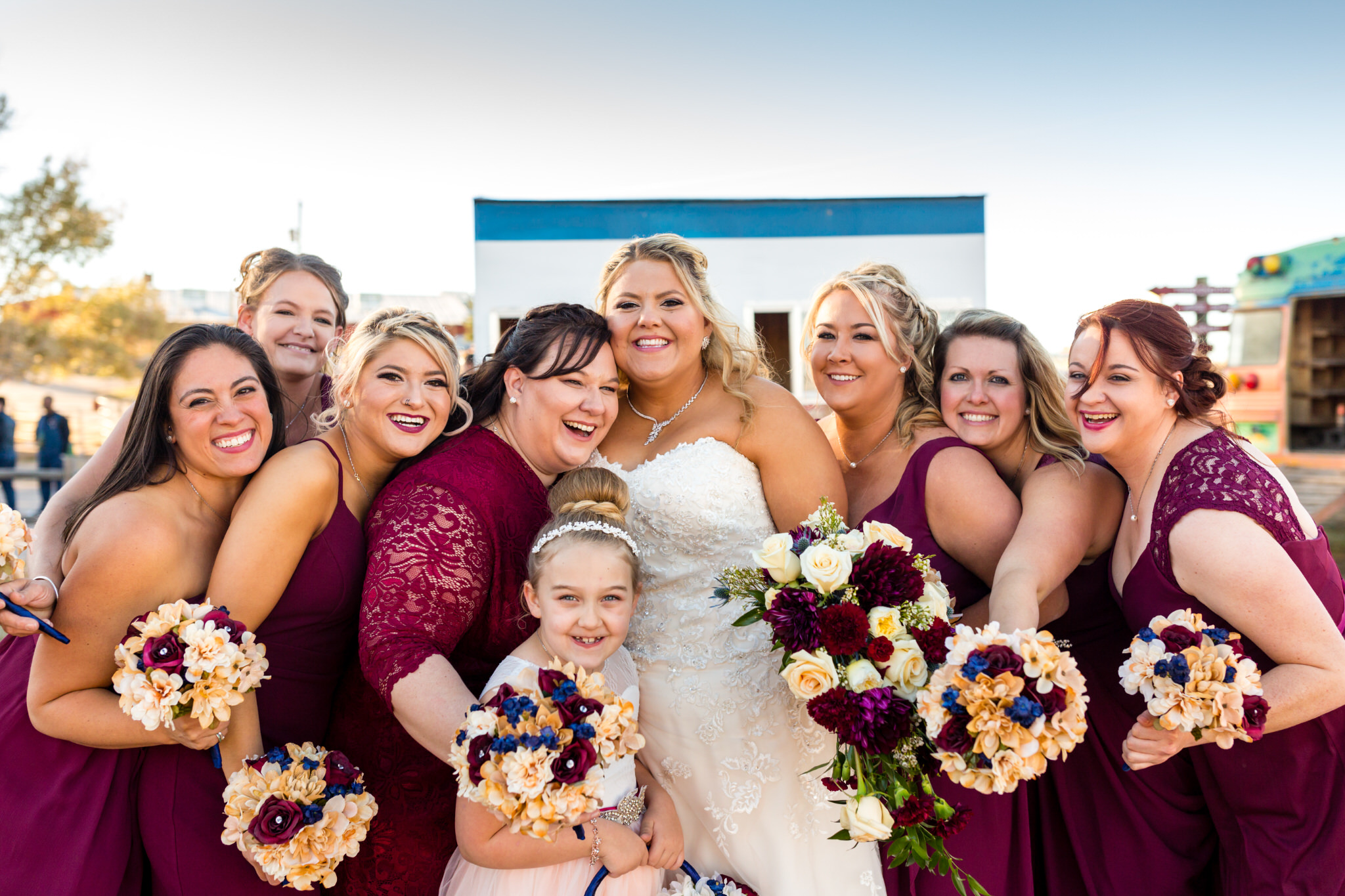 The bridesmaids hugging the bride. Briana and Kevin's Terry Bison Ranch Wedding by Wyoming Wedding Photographer Jennifer Garza, Wyoming Wedding, Wyoming Wedding Photographer, Wyoming Engagement Photographer, Wyoming Bride, Couples Goals, Wyoming Wedding, Wedding Photographer, Wyoming Photographer, Wyoming Wedding Photography, Wedding Inspiration, Destination Wedding Photographer, Fall Wedding, Ranch Wedding, Rustic Wedding Inspiration, Wedding Dress Inspo