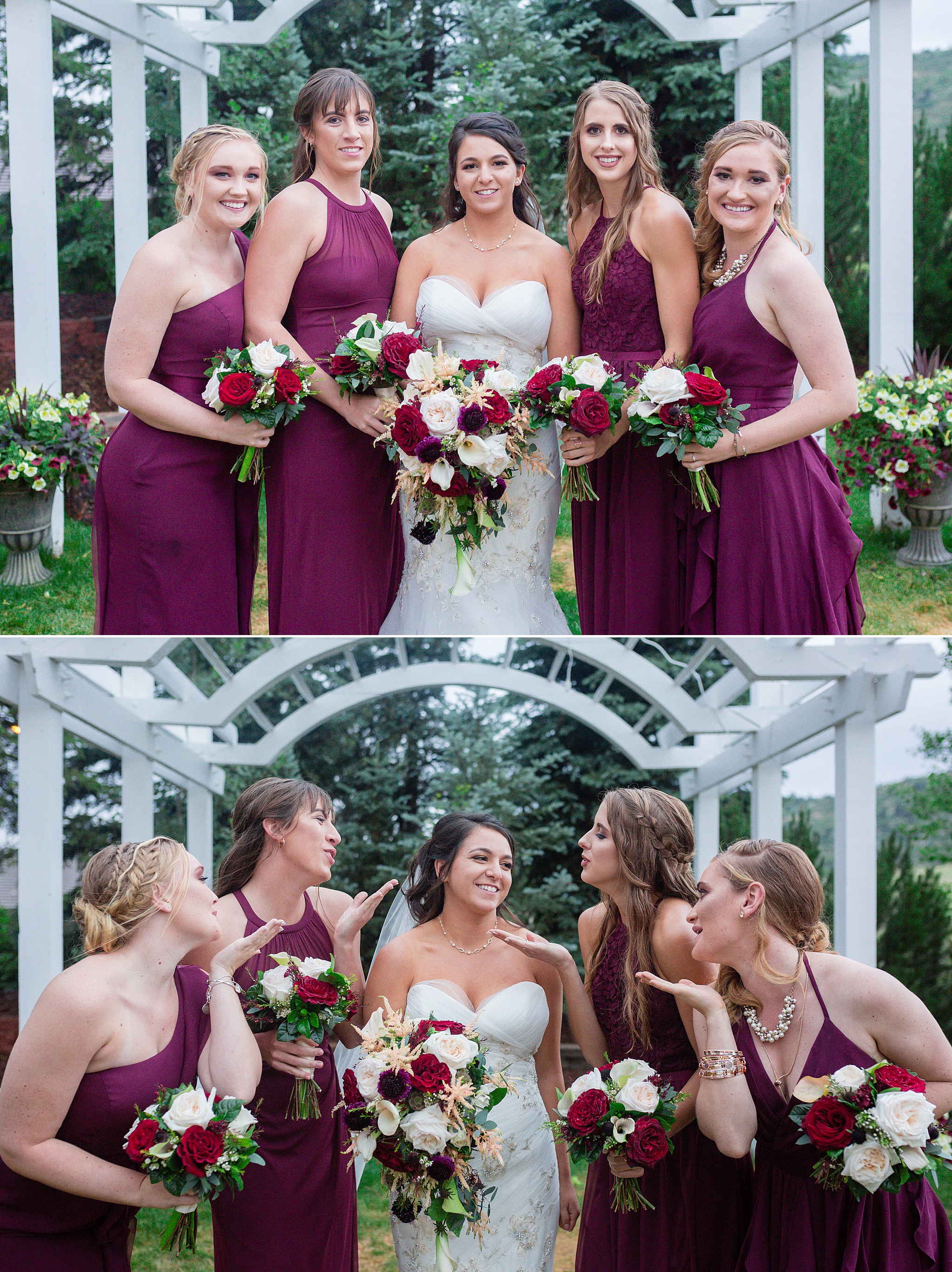 Bride & Bridesmaids Portraits. Tania & Chris' Denver Wedding at the Wedgewood Ken Caryl by Colorado Wedding Photography, Jennifer Garza. Colorado Wedding Photographer, Colorado Wedding Photography, Denver Wedding Photographer, Denver Wedding Photography, US Marine Corp Wedding, US Marine Corp, Military Wedding, US Marines, Wedgewood Weddings, Wedgewood Weddings Ken Caryl, Colorado Wedding, Denver Wedding, Wedding Photographer, Colorado Bride, Brides of Colorado