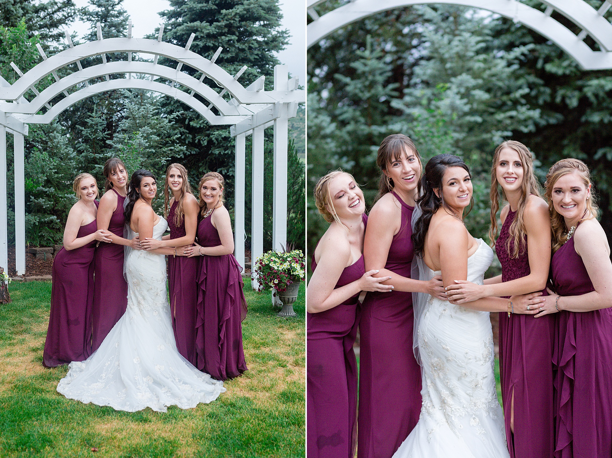 Bride & Bridesmaids Portraits. Tania & Chris' Denver Wedding at the Wedgewood Ken Caryl by Colorado Wedding Photography, Jennifer Garza. Colorado Wedding Photographer, Colorado Wedding Photography, Denver Wedding Photographer, Denver Wedding Photography, US Marine Corp Wedding, US Marine Corp, Military Wedding, US Marines, Wedgewood Weddings, Wedgewood Weddings Ken Caryl, Colorado Wedding, Denver Wedding, Wedding Photographer, Colorado Bride, Brides of Colorado