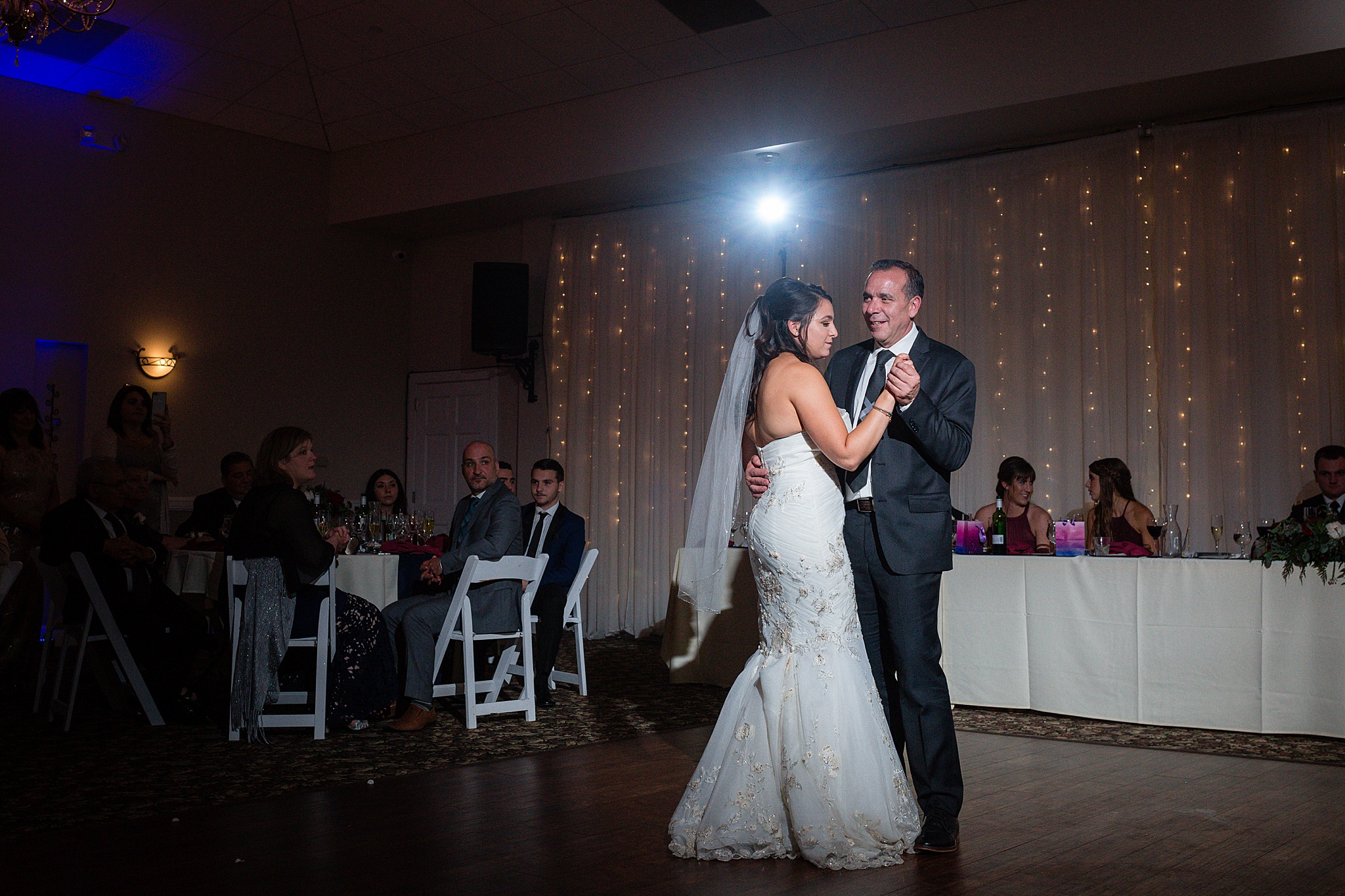 Bride & Father dancing during the wedding reception. Tania & Chris' Denver Wedding at the Wedgewood Ken Caryl by Colorado Wedding Photography, Jennifer Garza. Colorado Wedding Photographer, Colorado Wedding Photography, Denver Wedding Photographer, Denver Wedding Photography, US Marine Corp Wedding, US Marine Corp, Military Wedding, US Marines, Wedgewood Weddings, Wedgewood Weddings Ken Caryl, Colorado Wedding, Denver Wedding, Wedding Photographer, Colorado Bride, Brides of Colorado