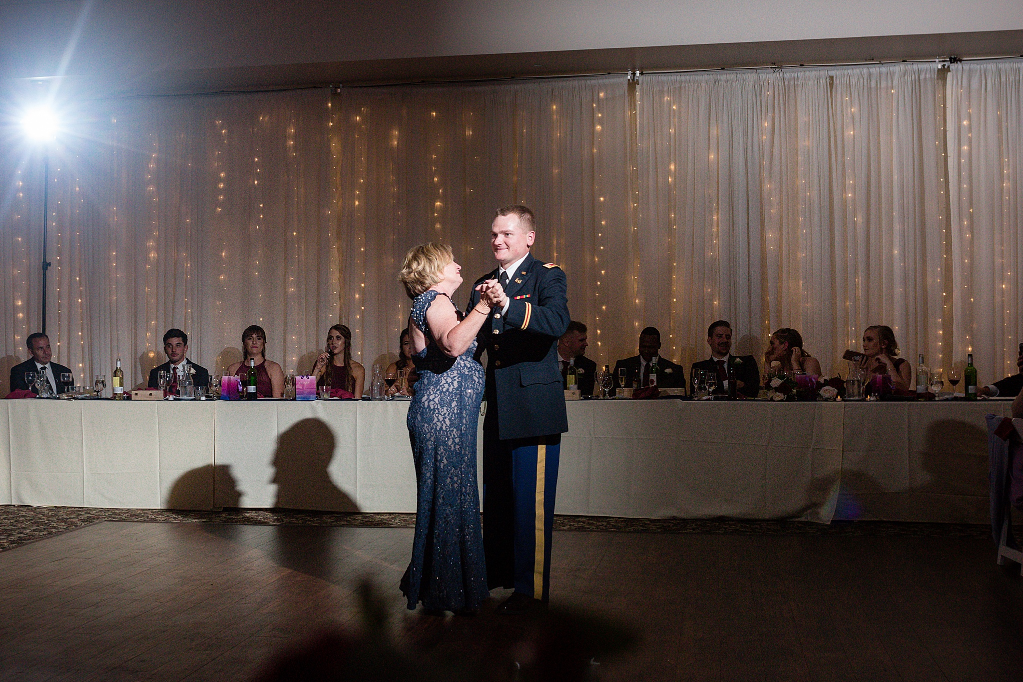 Mother & Son dancing during the wedding reception. Tania & Chris' Denver Wedding at the Wedgewood Ken Caryl by Colorado Wedding Photography, Jennifer Garza. Colorado Wedding Photographer, Colorado Wedding Photography, Denver Wedding Photographer, Denver Wedding Photography, US Marine Corp Wedding, US Marine Corp, Military Wedding, US Marines, Wedgewood Weddings, Wedgewood Weddings Ken Caryl, Colorado Wedding, Denver Wedding, Wedding Photographer, Colorado Bride, Brides of Colorado