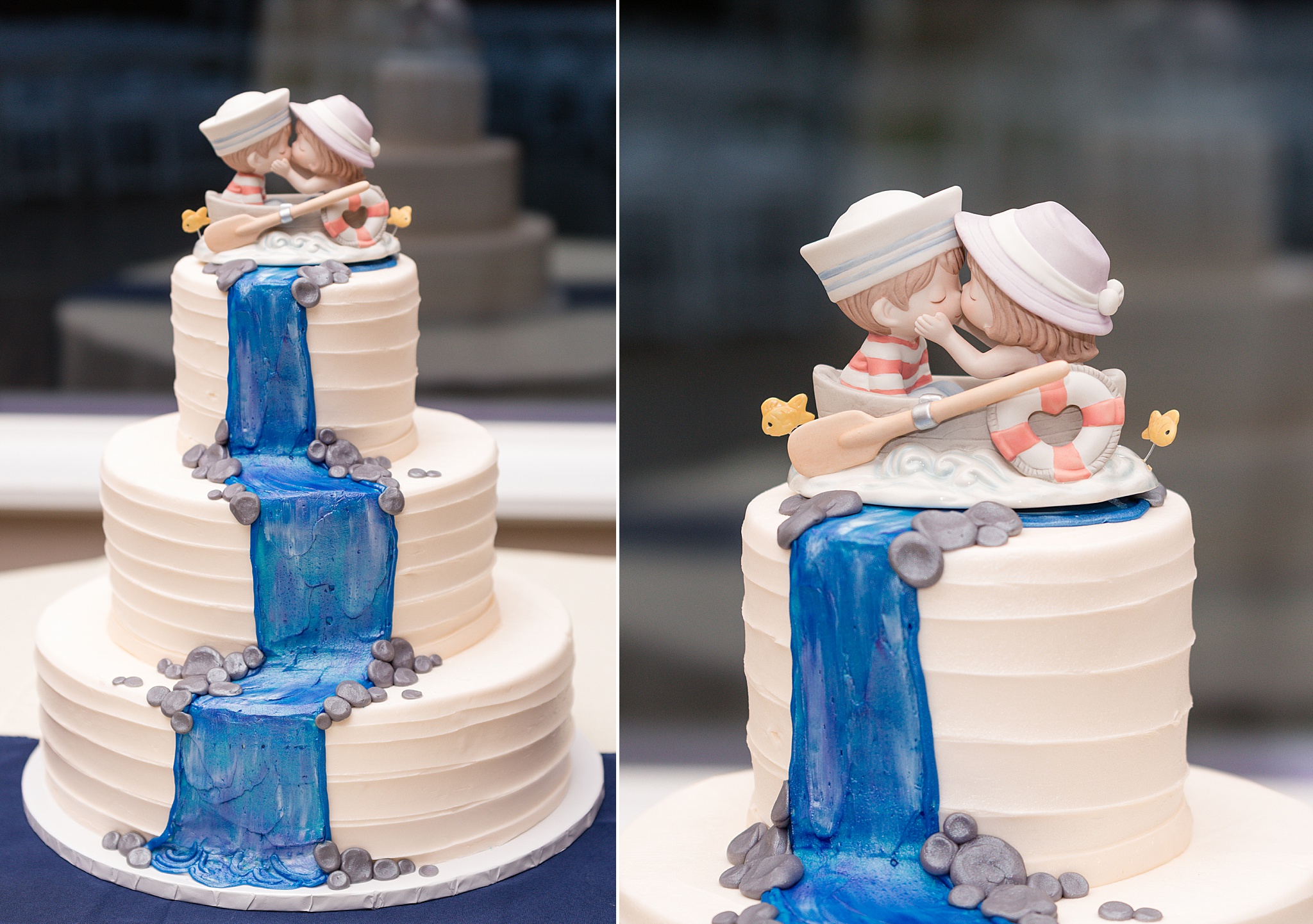 Cute Nautical Themed Wedding Cake. Tania & Chris' Denver Wedding at the Wedgewood Ken Caryl by Colorado Wedding Photography, Jennifer Garza. Colorado Wedding Photographer, Colorado Wedding Photography, Denver Wedding Photographer, Denver Wedding Photography, US Marine Corp Wedding, US Marine Corp, Military Wedding, US Marines, Wedgewood Weddings, Wedgewood Weddings Ken Caryl, Colorado Wedding, Denver Wedding, Wedding Photographer, Colorado Bride, Brides of Colorado