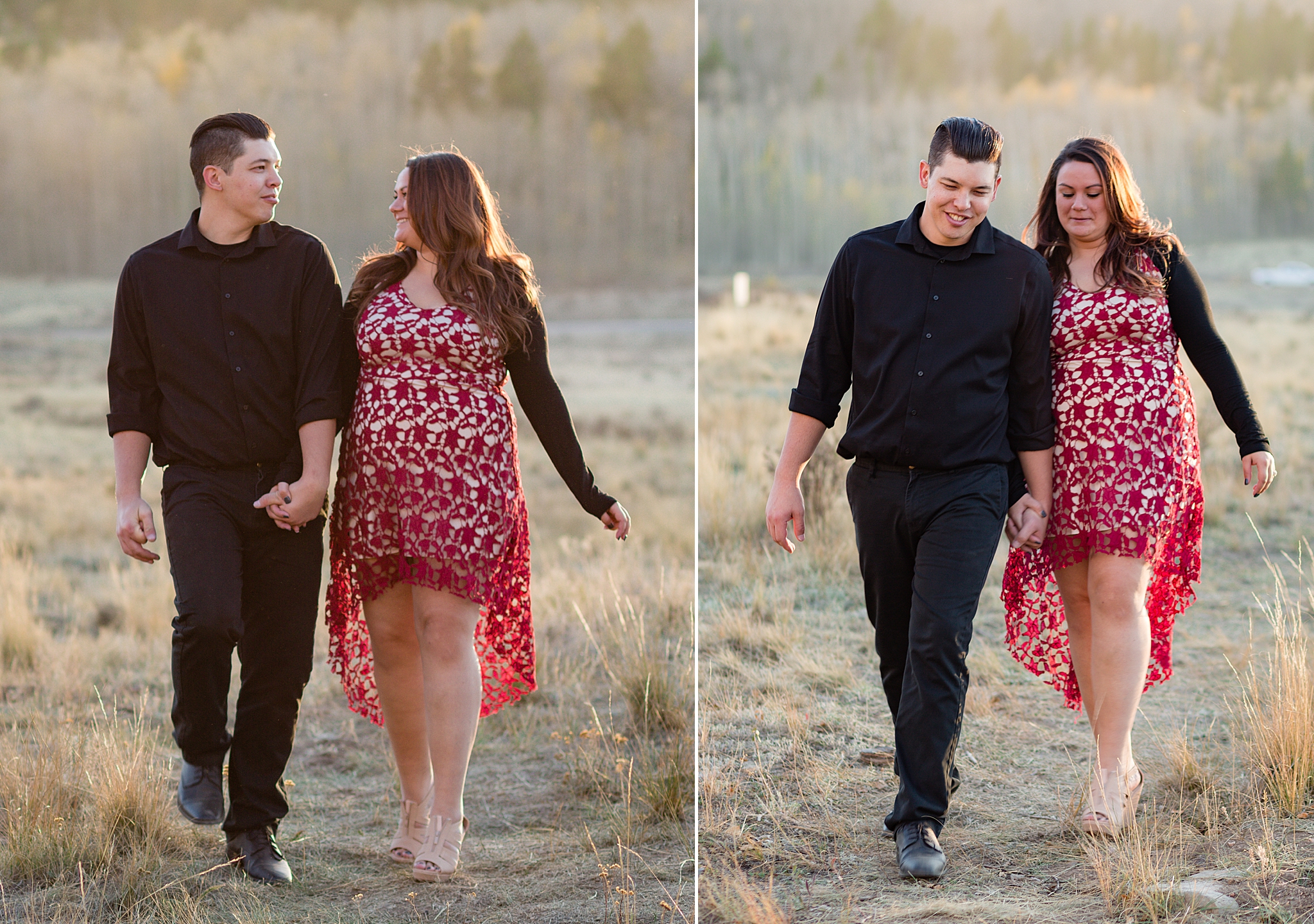 Mikala & Grant's Kenosha Pass Fall Engagement Session by Colorado Engagement Photographer, Jennifer Garza. Kenosha Pass Engagement, Kenosha Pass Engagement Session, Colorado Fall Engagement, Colorado Fall Engagement Photos, Kenosha Pass Fall Engagement, Fall Engagement Photography, Fall Engagement Photos, Colorado Engagement Photographer, Colorado Engagement Photography, Mountain Engagement Photographer, Mountain Engagement Photos, Rocky Mountain Bride, Wedding Inspo, Colorado Bride, Bride to Be