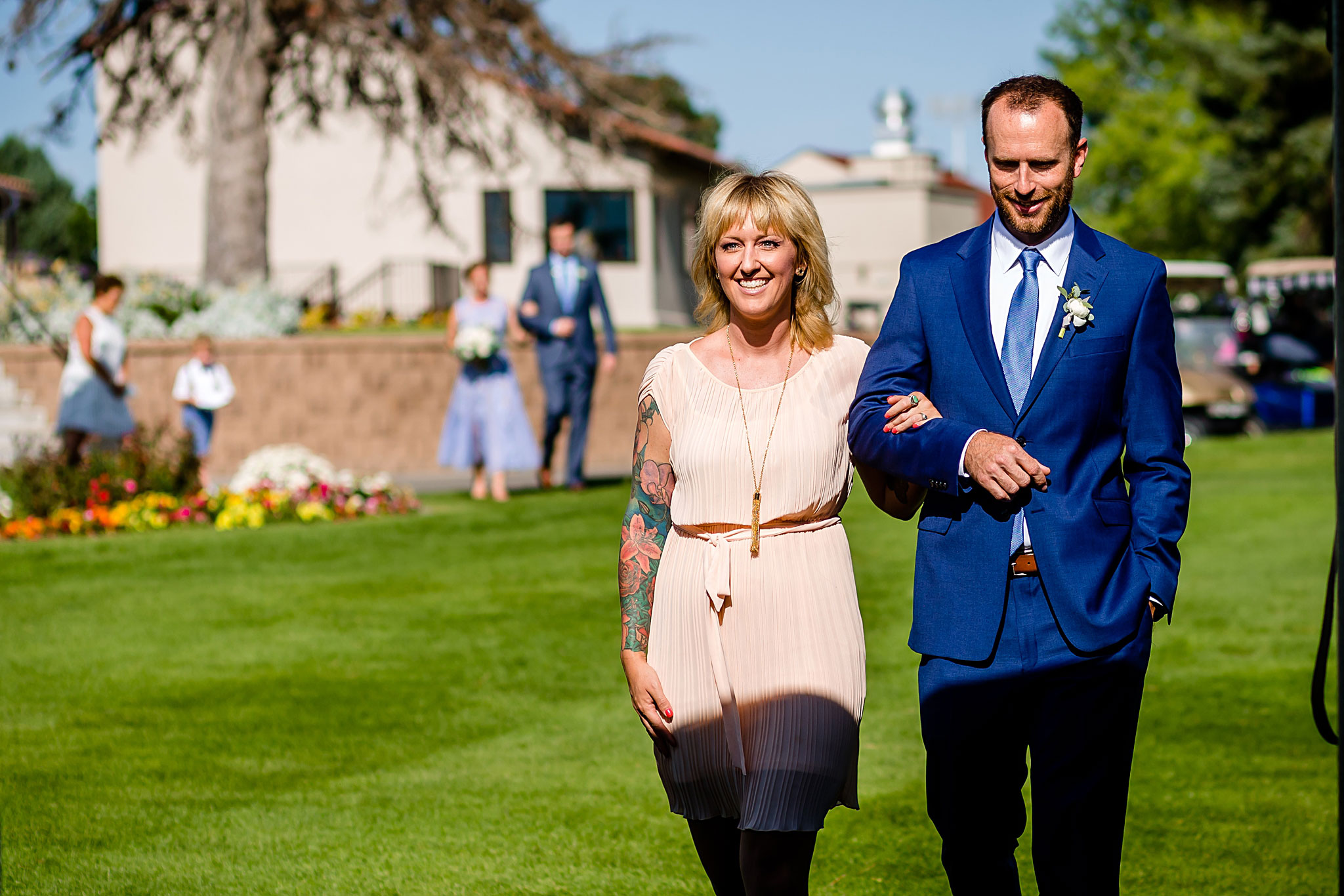 Best Man walking down the aisle. Kelli & Jason's golf course wedding at The Ranch Country Club by Colorado Wedding Photographer Jennifer Garza, Small wedding ideas, Intimate wedding, Golf Course Wedding, Country Club Wedding, Summer Wedding, Golf Wedding, Wedding planning, Colorado Wedding Photographer, Colorado Elopement Photographer, Colorado Elopement, Colorado Wedding, Denver Wedding Photographer, Denver Wedding, Wedding Inspiration, Summer Wedding Inspiration, Colorado Bride