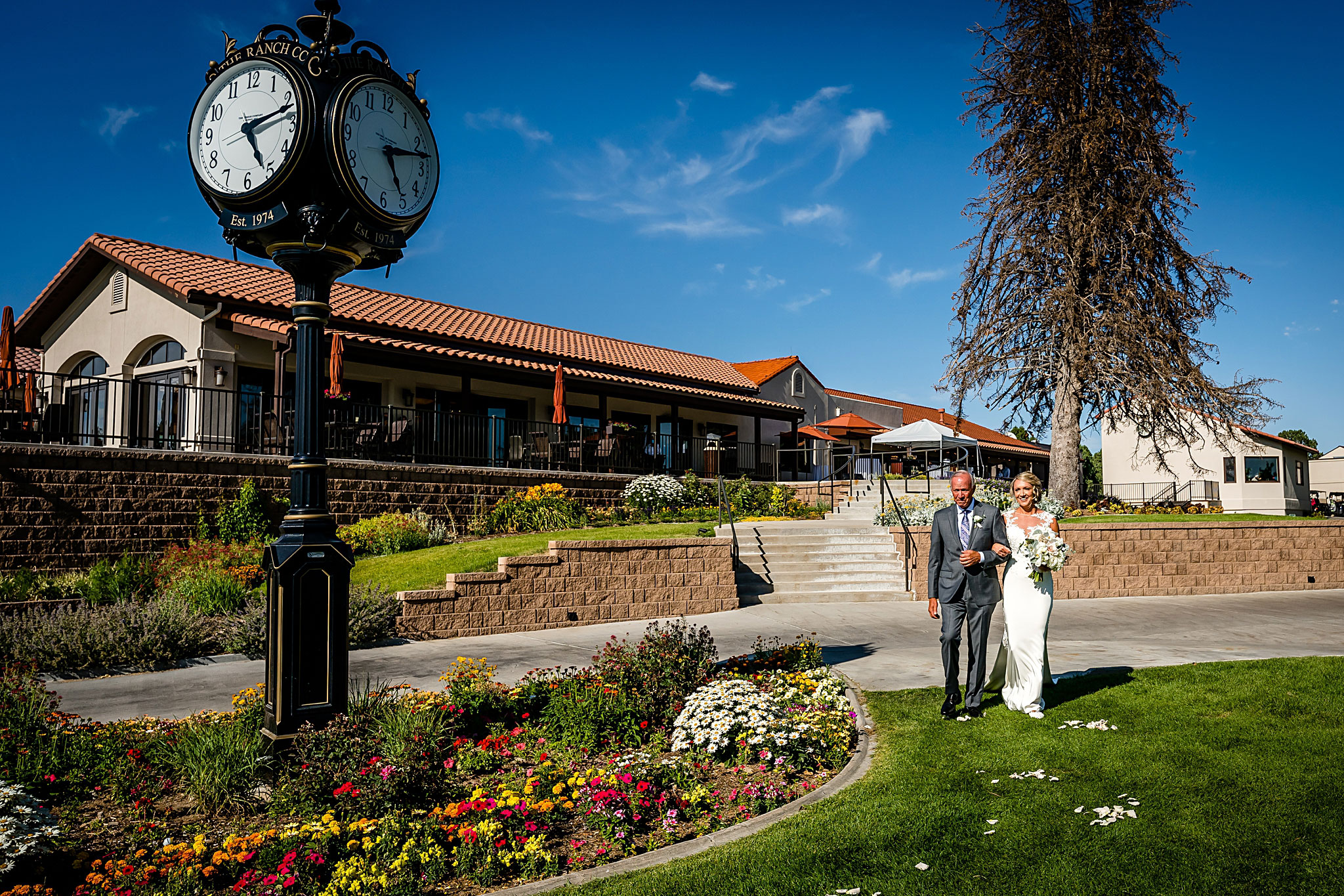 Father and Bride walking down the aisle. Kelli & Jason's golf course wedding at The Ranch Country Club by Colorado Wedding Photographer Jennifer Garza, Small wedding ideas, Intimate wedding, Golf Course Wedding, Country Club Wedding, Summer Wedding, Golf Wedding, Wedding planning, Colorado Wedding Photographer, Colorado Elopement Photographer, Colorado Elopement, Colorado Wedding, Denver Wedding Photographer, Denver Wedding, Wedding Inspiration, Summer Wedding Inspiration, Covid Wedding