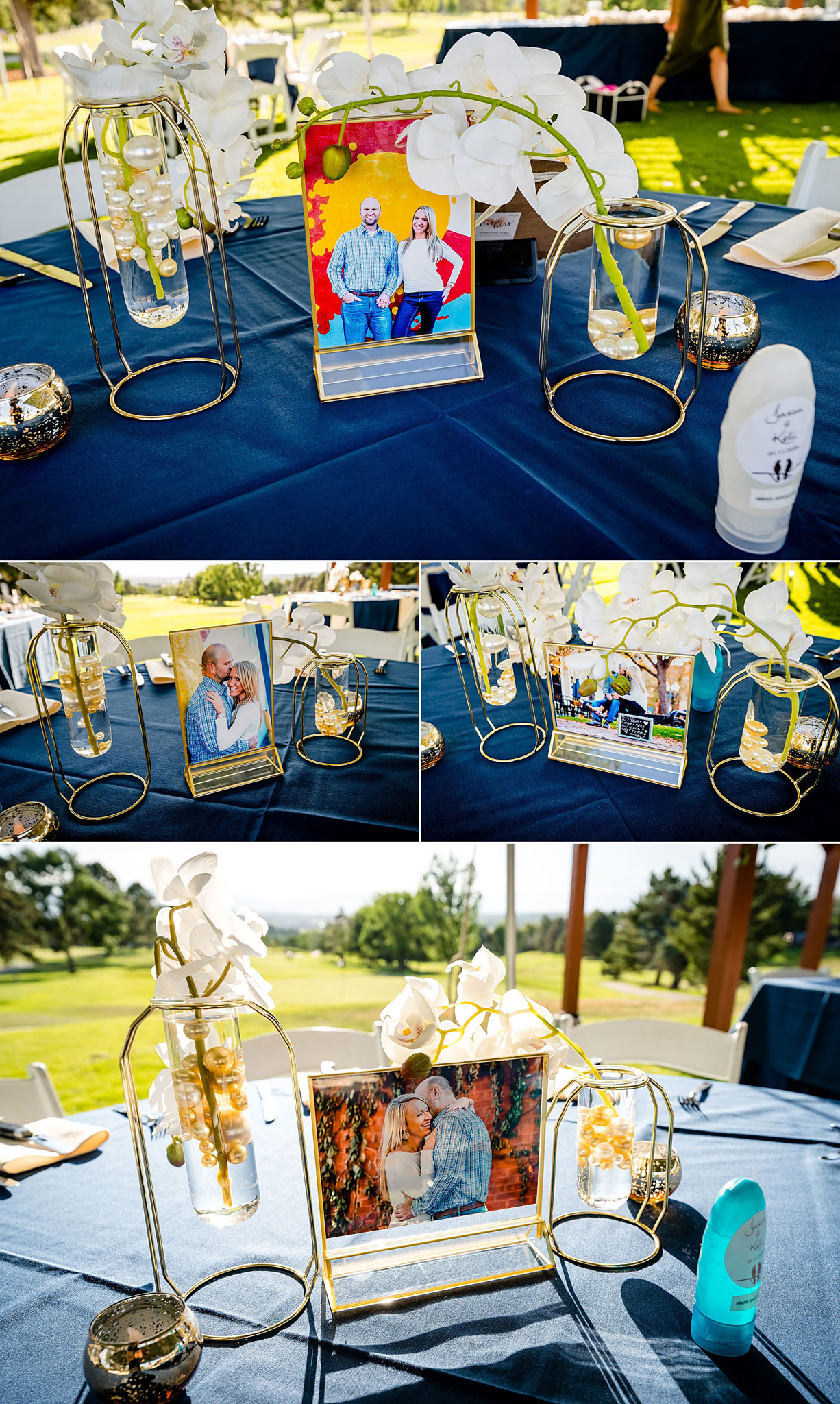 Wedding Guest Table Decor Details. Kelli & Jason's golf course wedding at The Ranch Country Club by Colorado Wedding Photographer Jennifer Garza, Small wedding ideas, Intimate wedding, Golf Course Wedding, Country Club Wedding, Summer Wedding, Golf Wedding, Wedding planning, Colorado Wedding Photographer, Colorado Elopement Photographer, Colorado Elopement, Colorado Wedding, Denver Wedding Photographer, Denver Wedding, Wedding Inspiration, Summer Wedding Inspiration, Covid Wedding