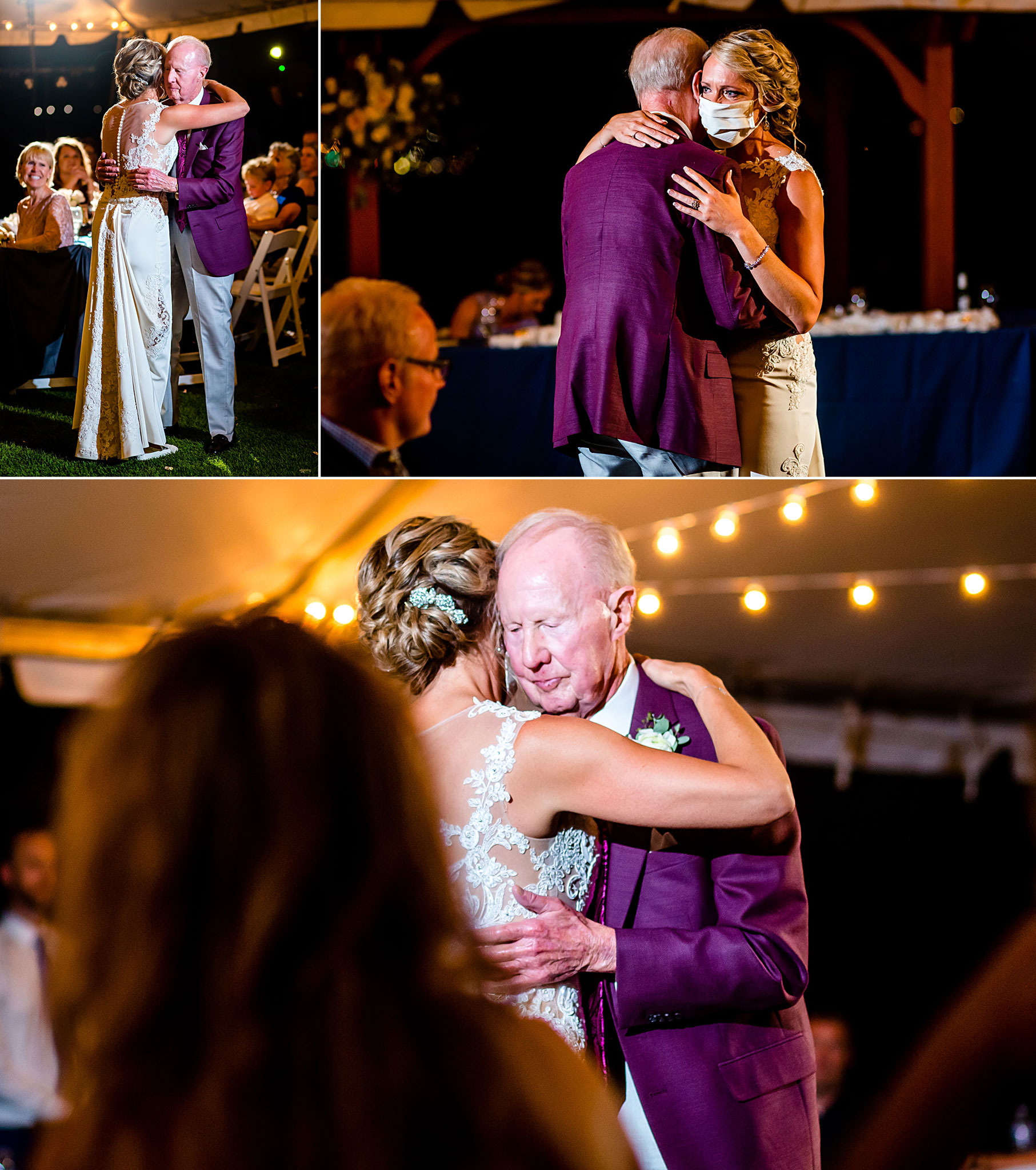 Bride dancing with her grandfather. Kelli & Jason's golf course wedding at The Ranch Country Club by Colorado Wedding Photographer Jennifer Garza, Small wedding ideas, Intimate wedding, Golf Course Wedding, Country Club Wedding, Summer Wedding, Golf Wedding, Wedding planning, Colorado Wedding Photographer, Colorado Elopement Photographer, Colorado Elopement, Colorado Wedding, Denver Wedding Photographer, Denver Wedding, Wedding Inspiration, Summer Wedding Inspiration, Covid Wedding