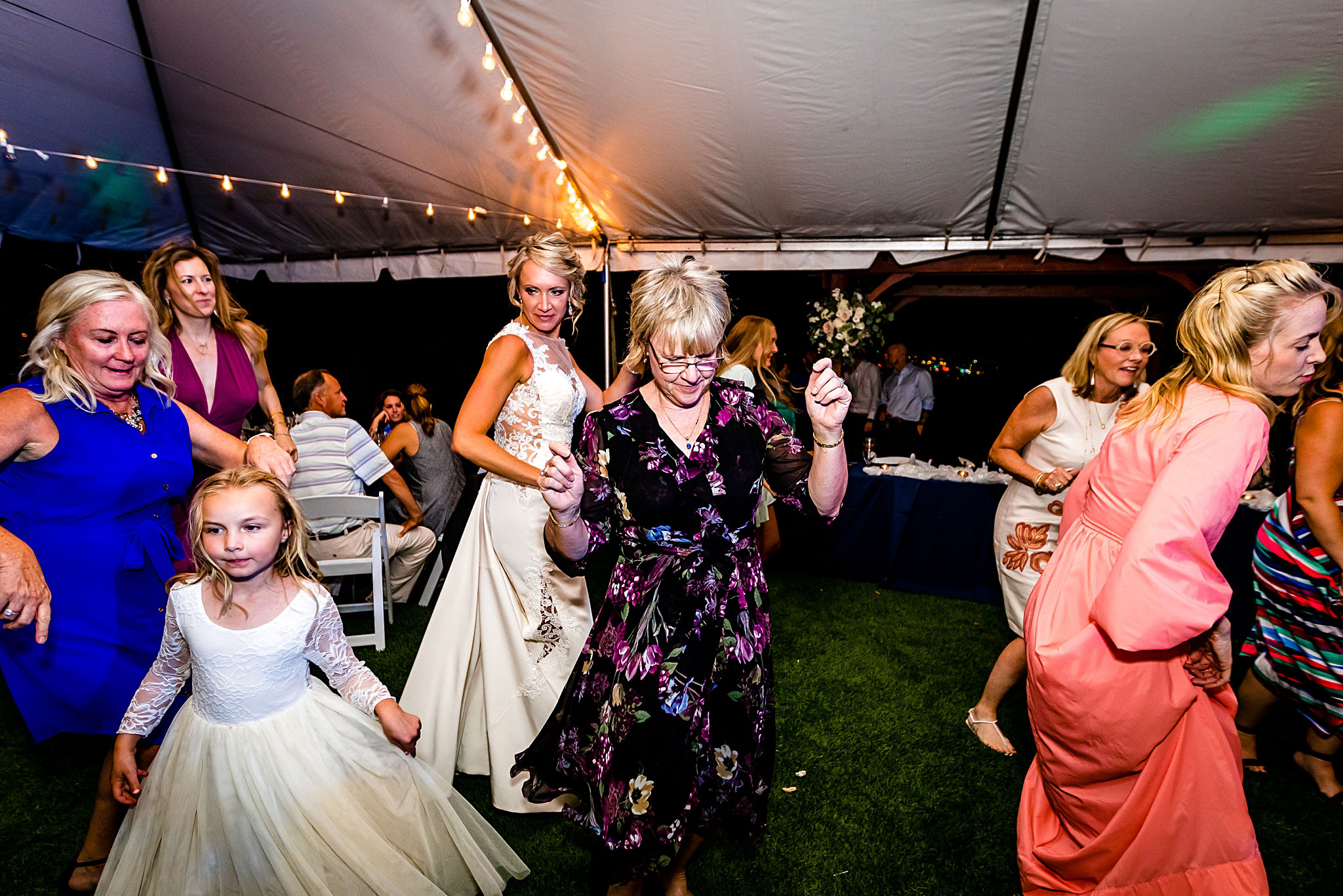Bride and guests dancing during the reception. Kelli & Jason's golf course wedding at The Ranch Country Club by Colorado Wedding Photographer Jennifer Garza, Small wedding ideas, Intimate wedding, Golf Course Wedding, Country Club Wedding, Summer Wedding, Golf Wedding, Wedding planning, Colorado Wedding Photographer, Colorado Elopement Photographer, Colorado Elopement, Colorado Wedding, Denver Wedding Photographer, Denver Wedding, Wedding Inspiration, Summer Wedding Inspiration, Covid Wedding